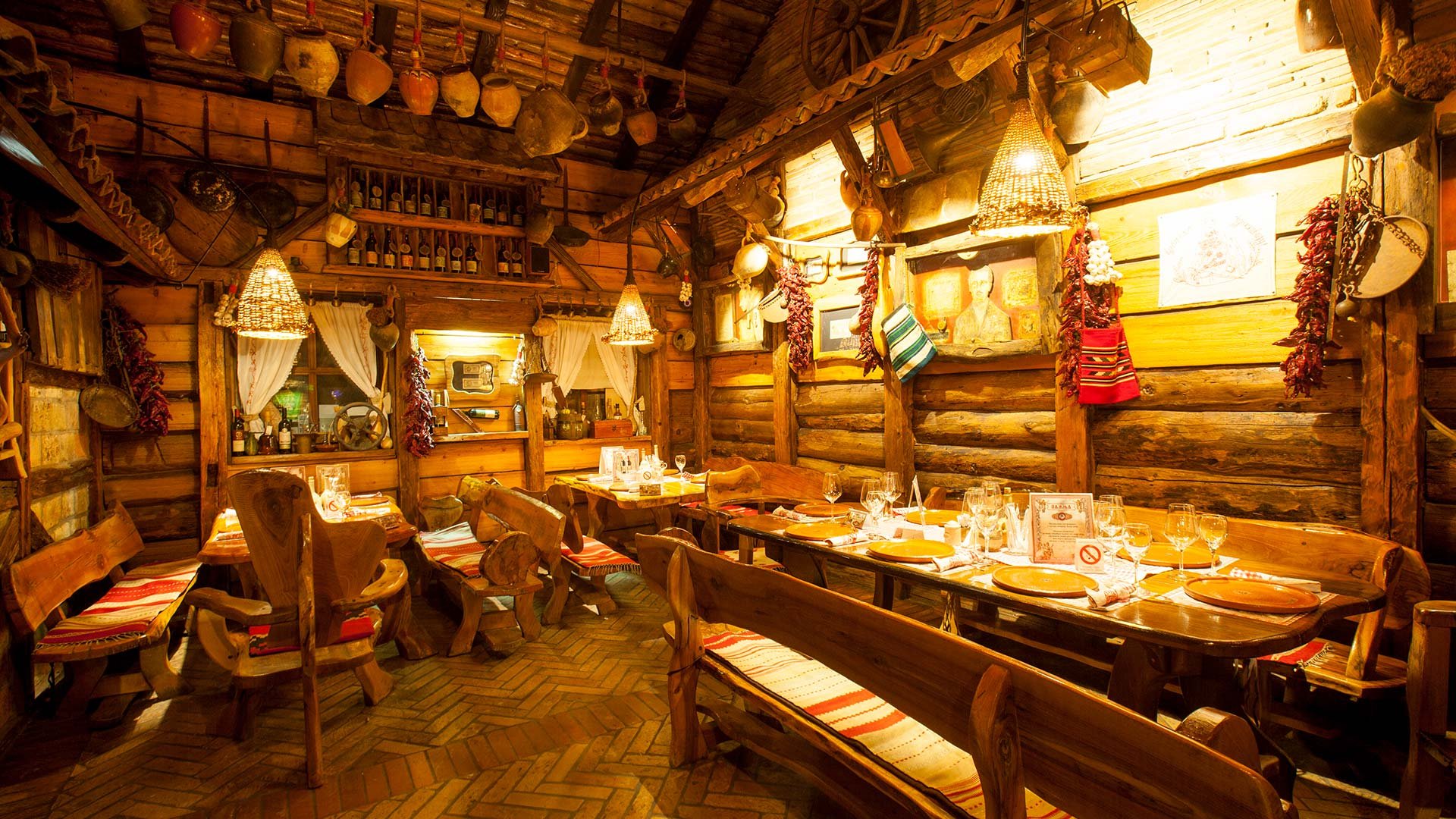 Etno Kuća Dinar restaurant in Vrsac, Serbia