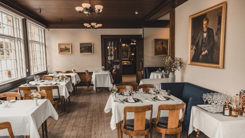 Brøndums hotel restaurant in Skagen, Denmark