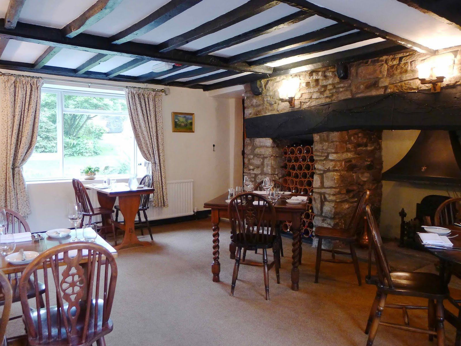 Parva Farmhouse, Restaurant in Tintern