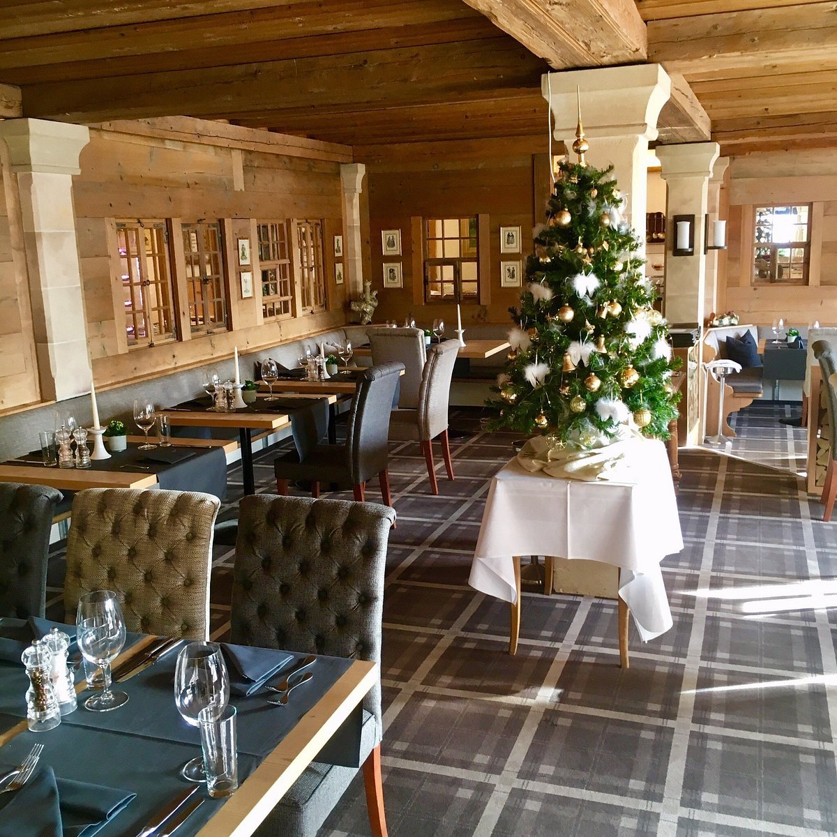 Belle Epoque restaurant in Saanen, Switzerland