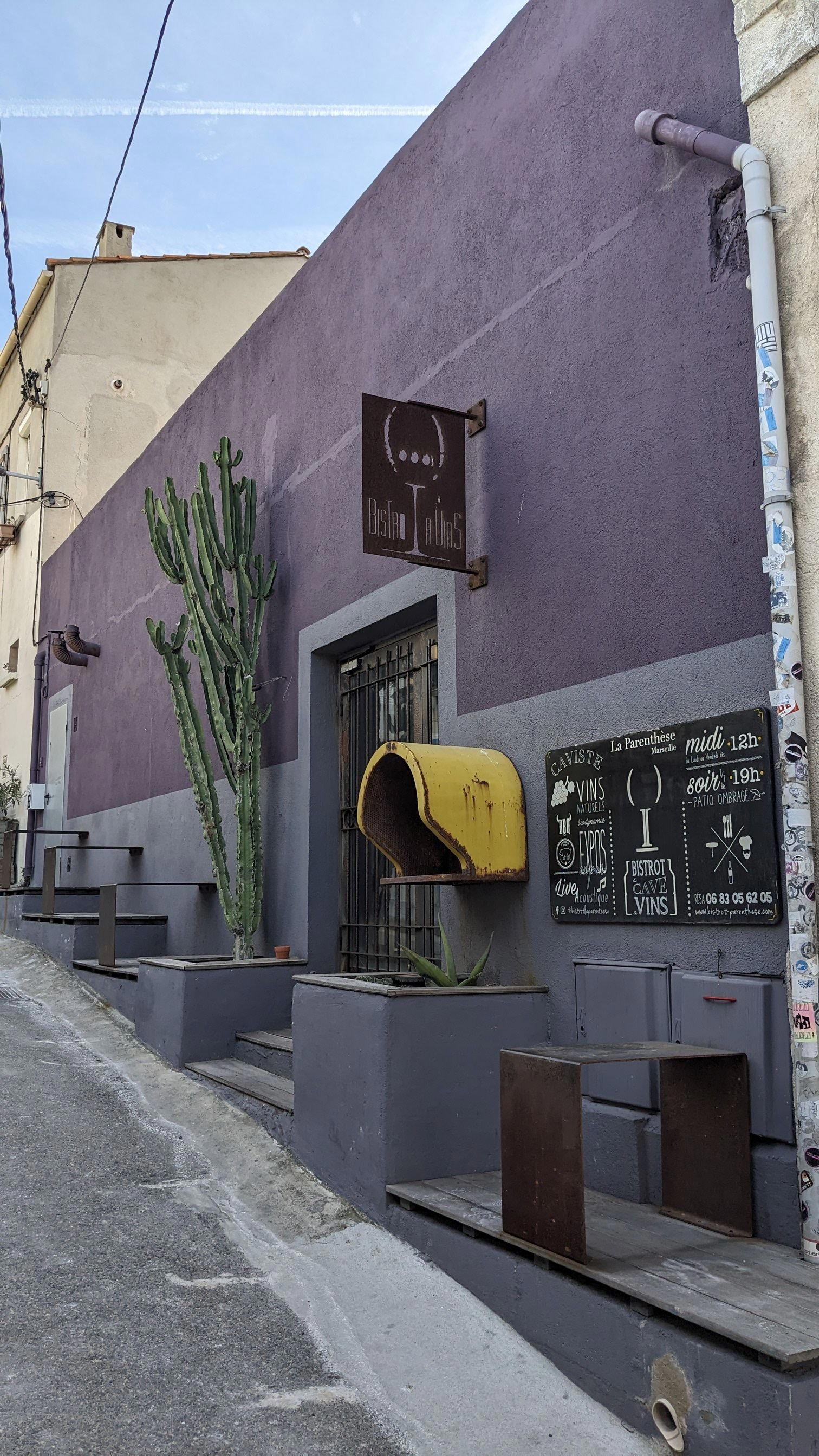 La Parenthèse restaurant in Marseille, France