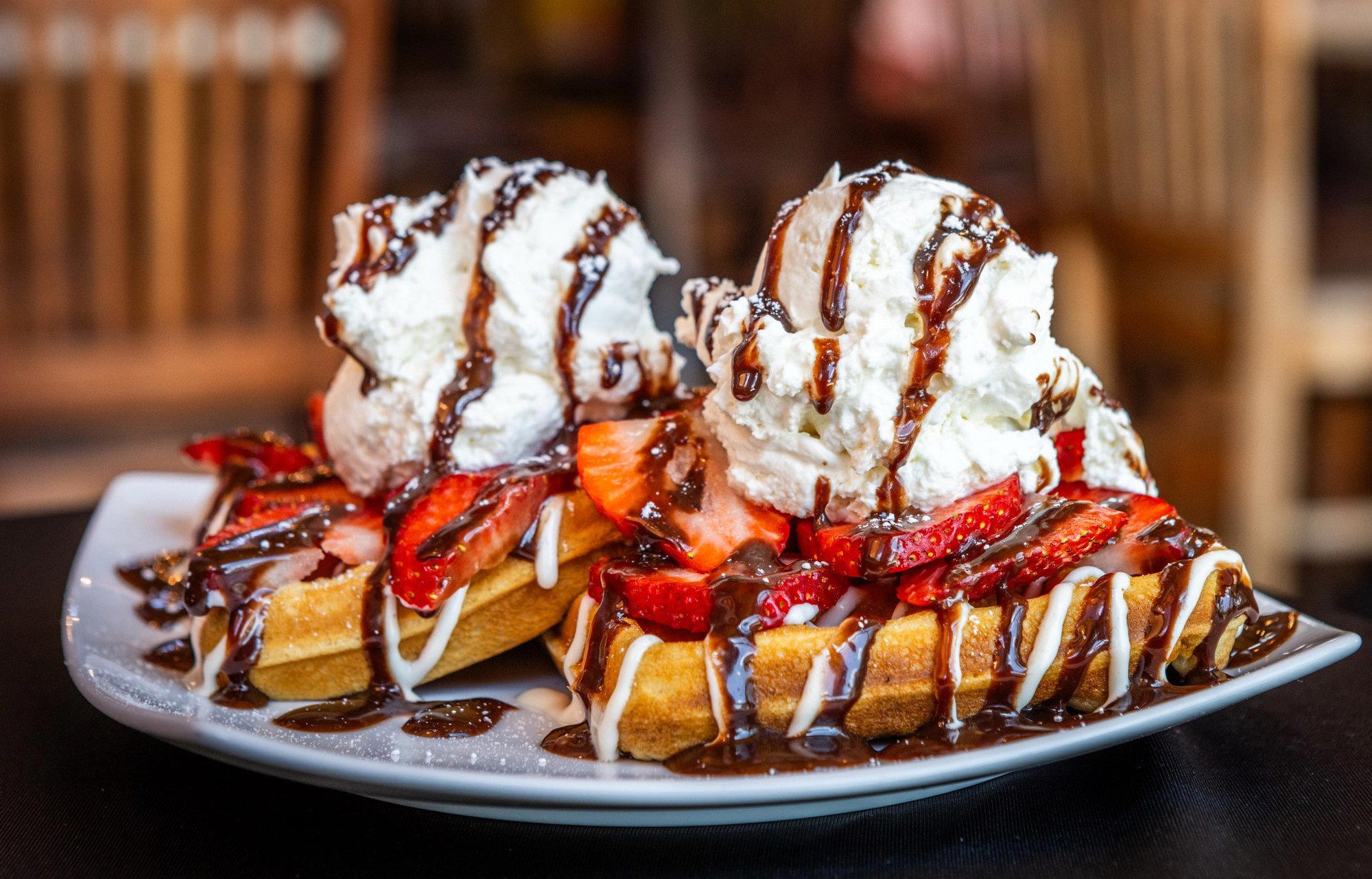 Waco Waffle Co restaurant in Waco