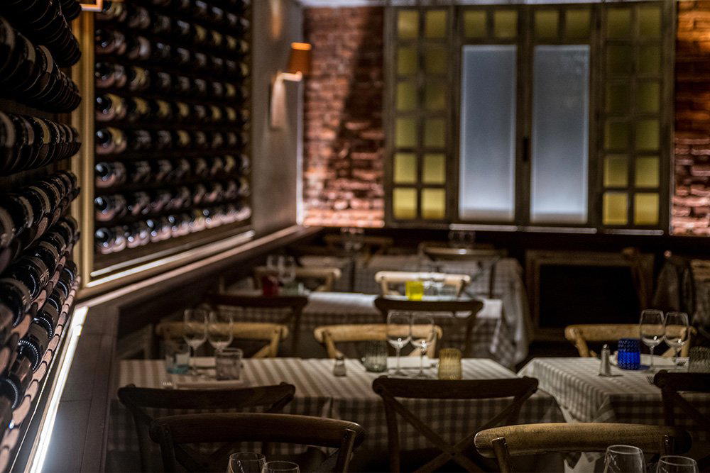 Il Tavolino restaurant in Milan, Italy