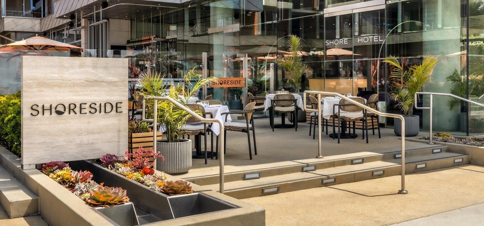 Shoreside restaurant in Santa Monica, United States