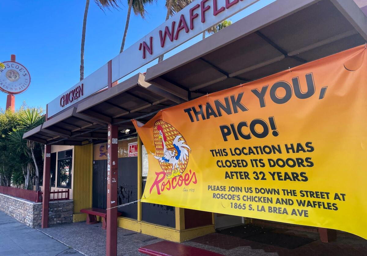 Roscoe's Chicken & Waffles restaurant in Los Angeles, United States