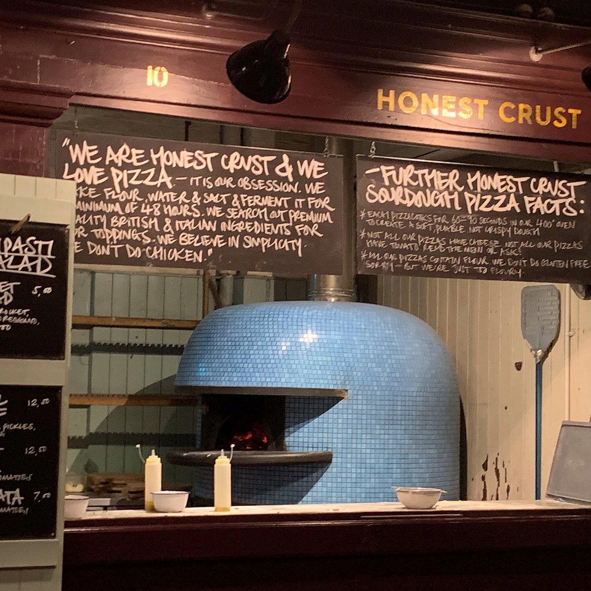 Honest Crust restaurant in Altrincham, United Kingdom