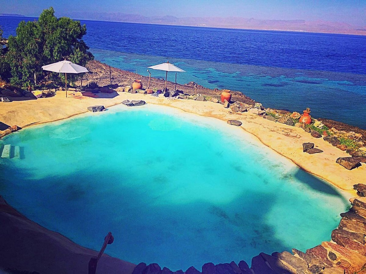 Castle Zaman restaurant in Noweiba, Egypt