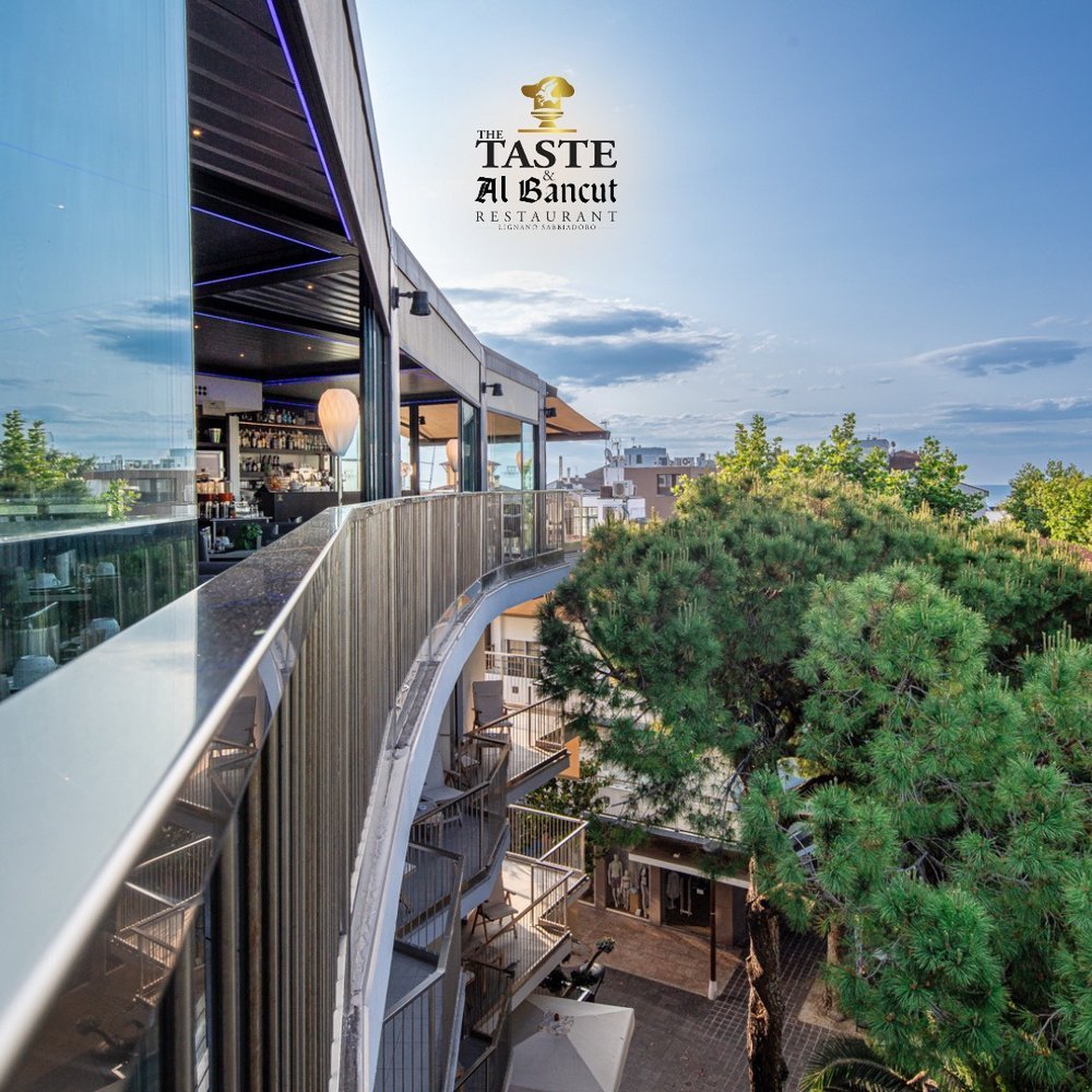 The Taste & Al Bancut restaurant in Lignano Sabbiadoro, Italy