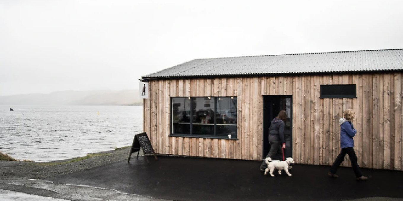 Caora Dhubh Coffee Company restaurant in Isle of Skye, United Kingdom