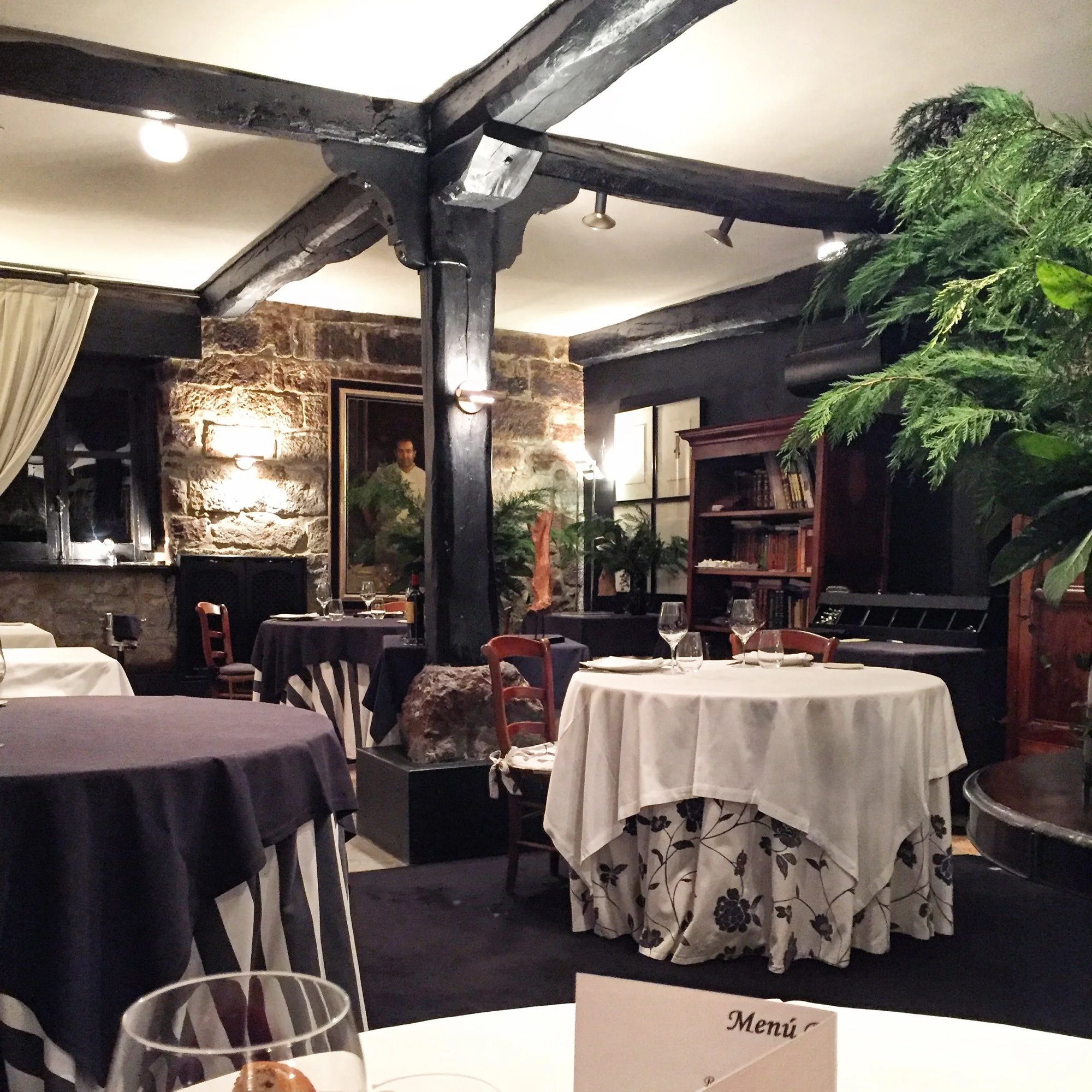 Zuberoa restaurant in San Sebastián, Spain