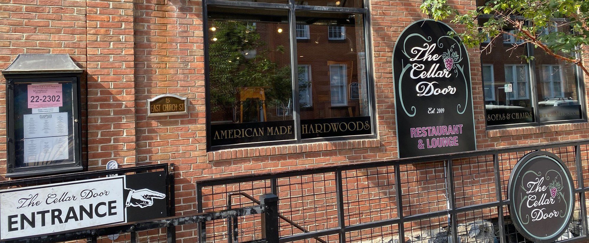 The Cellar Door restaurant in Frederick, United States