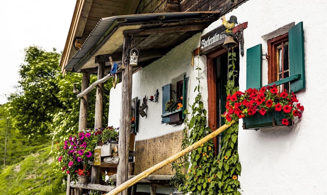 Bacheralm restaurant in Kirchdorf In Tirol, Austria