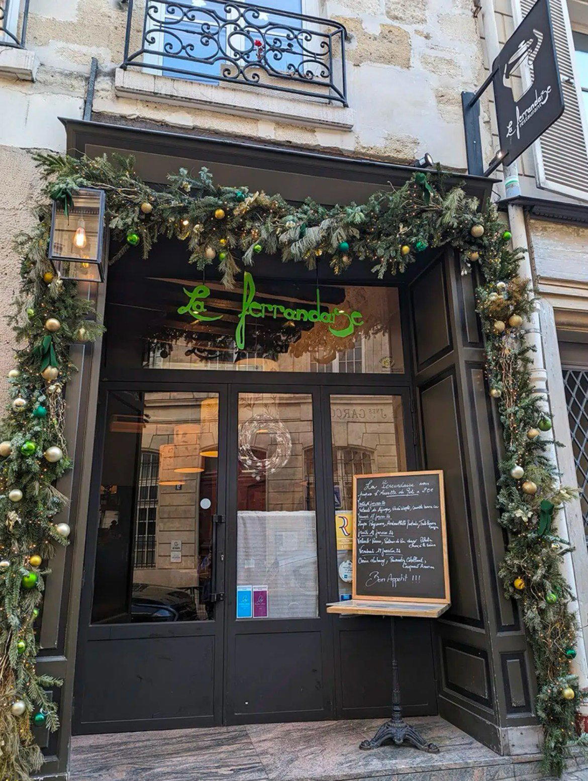 La Ferrandaise restaurant in Paris, France