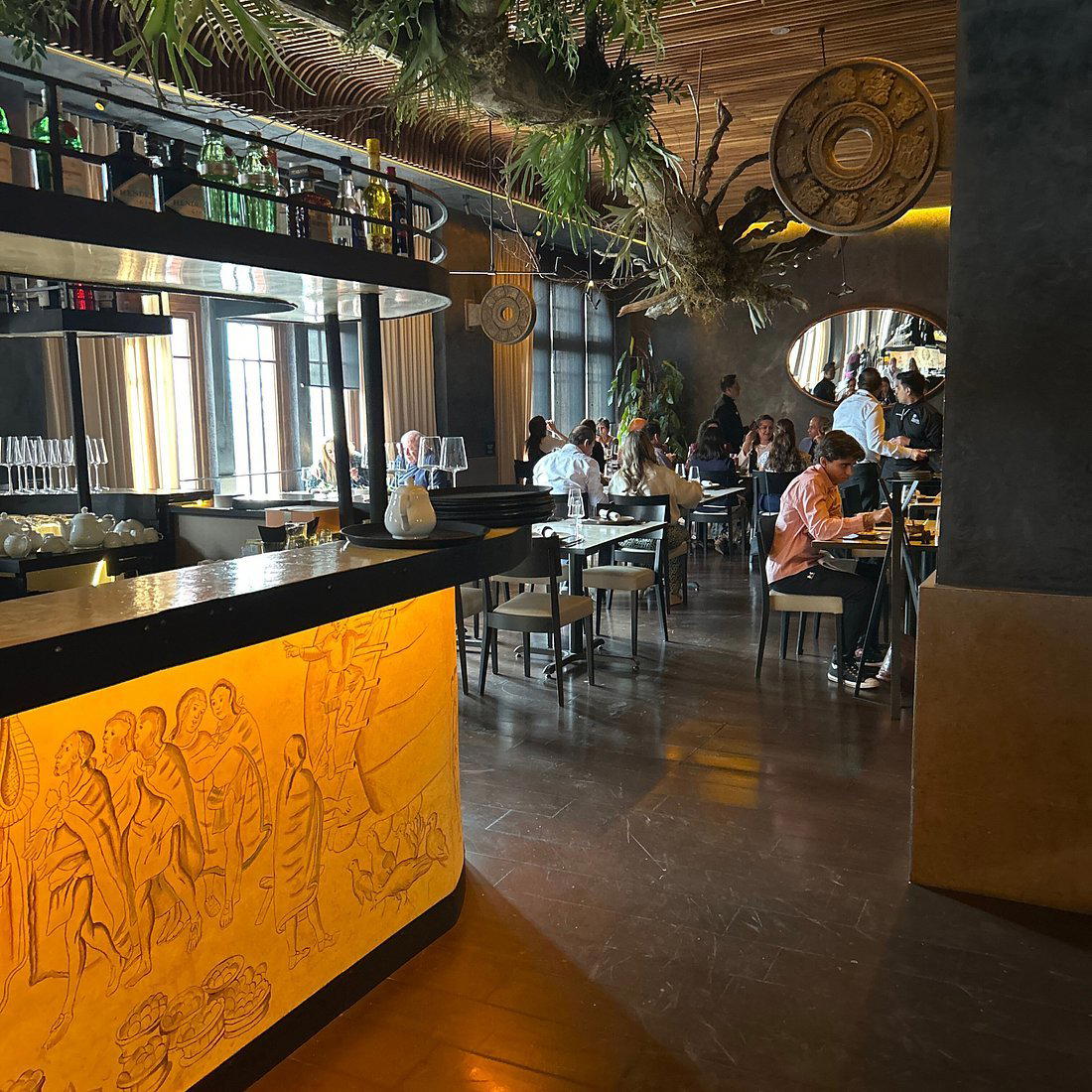 Pelota Mestiza restaurant in Mexico City, Mexico