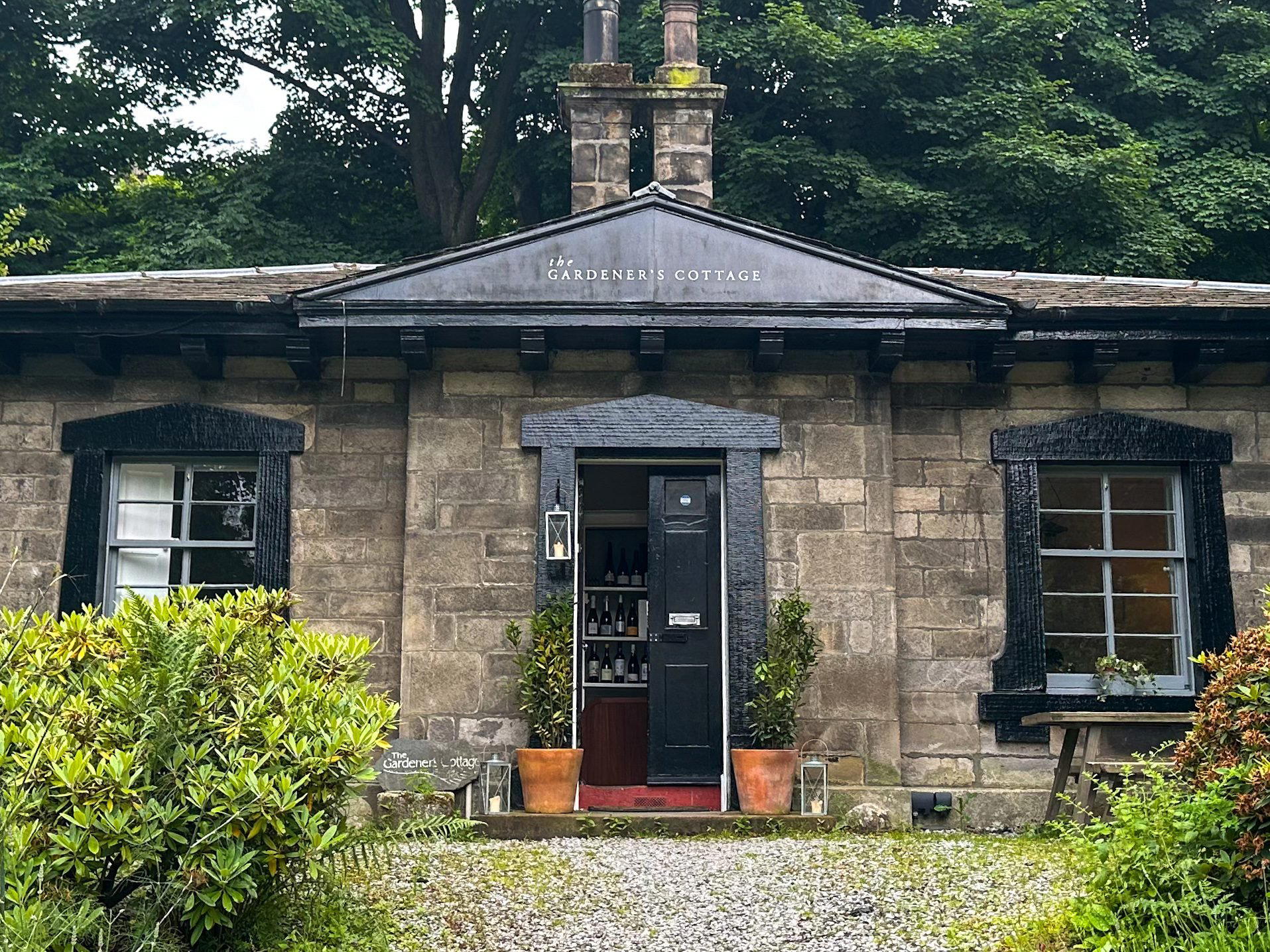The Gardener's Cottage restaurant in Edinburgh, United Kingdom