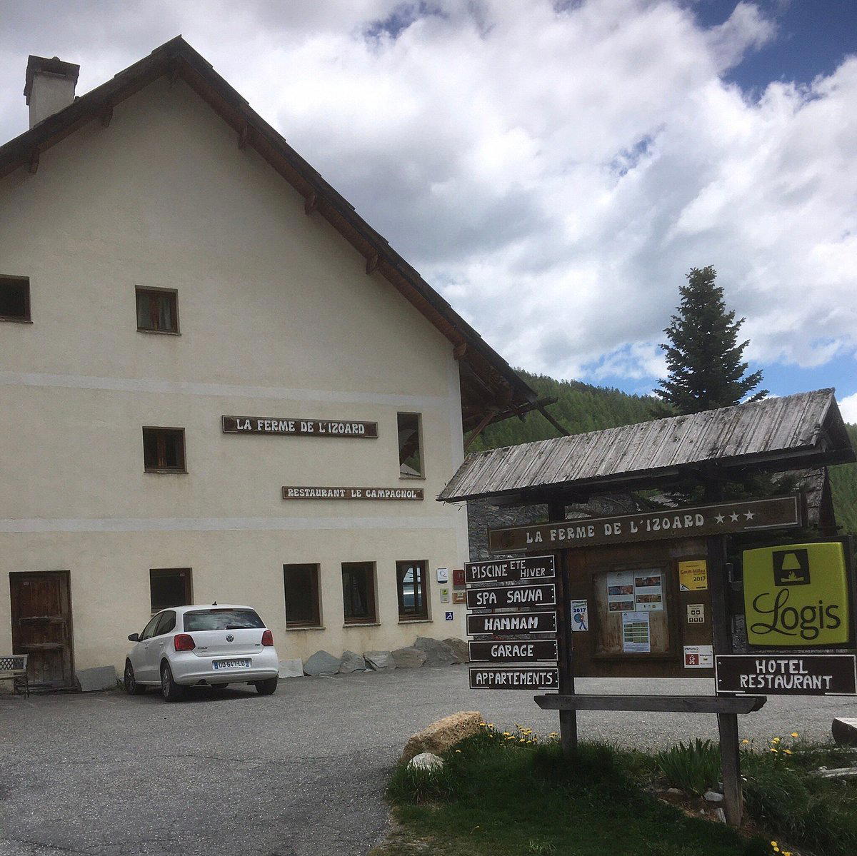 Le Campagnol restaurant in Arvieux