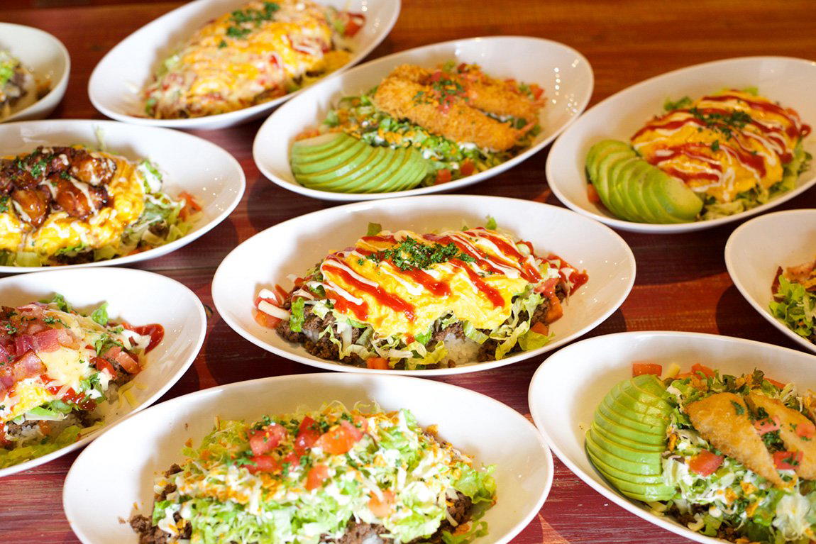 Taco Rice Cafe Kijimuna restaurant in Okinawa, Japan
