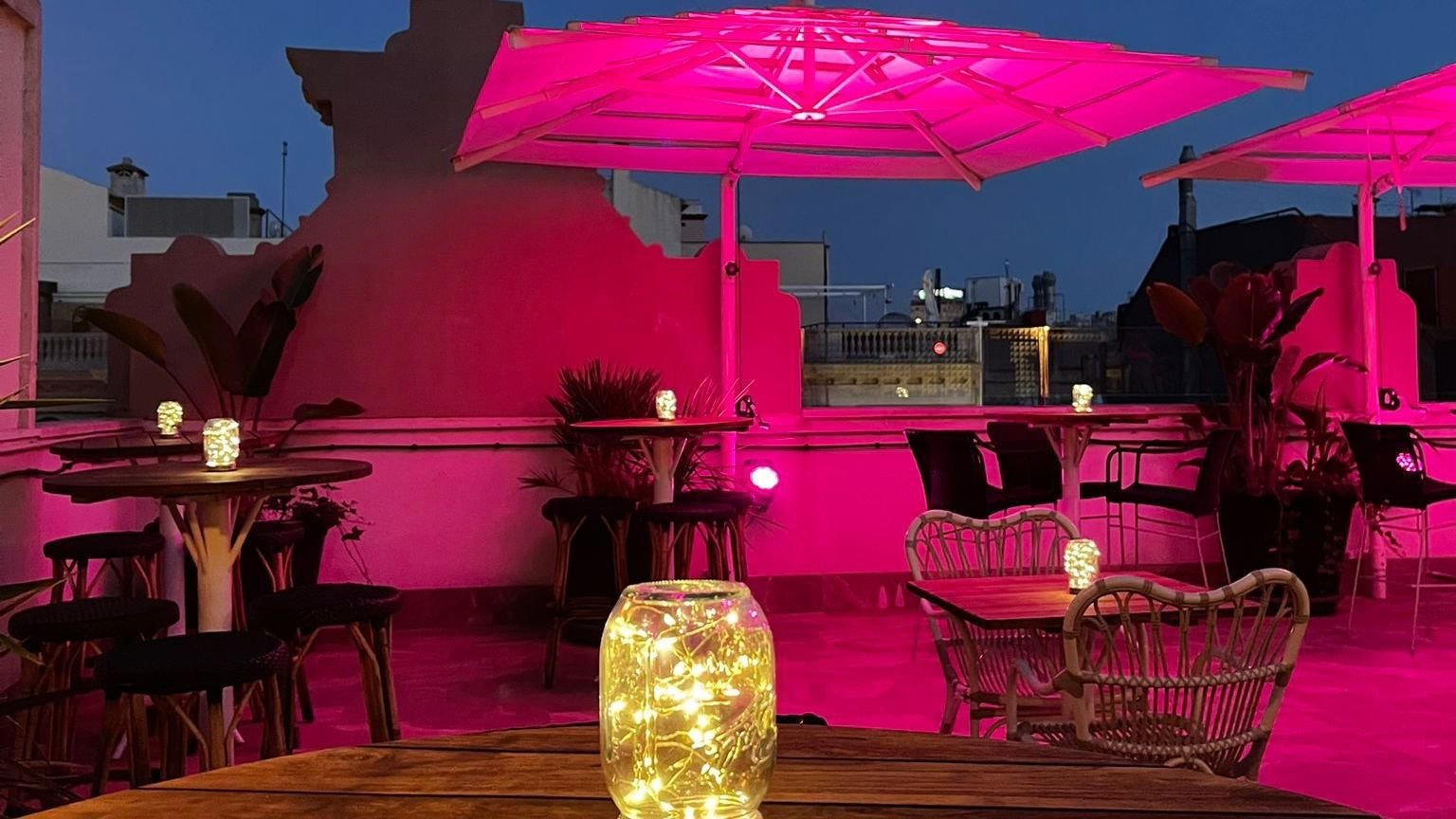 La Terraza de Anna restaurant in Barcelona, Spain