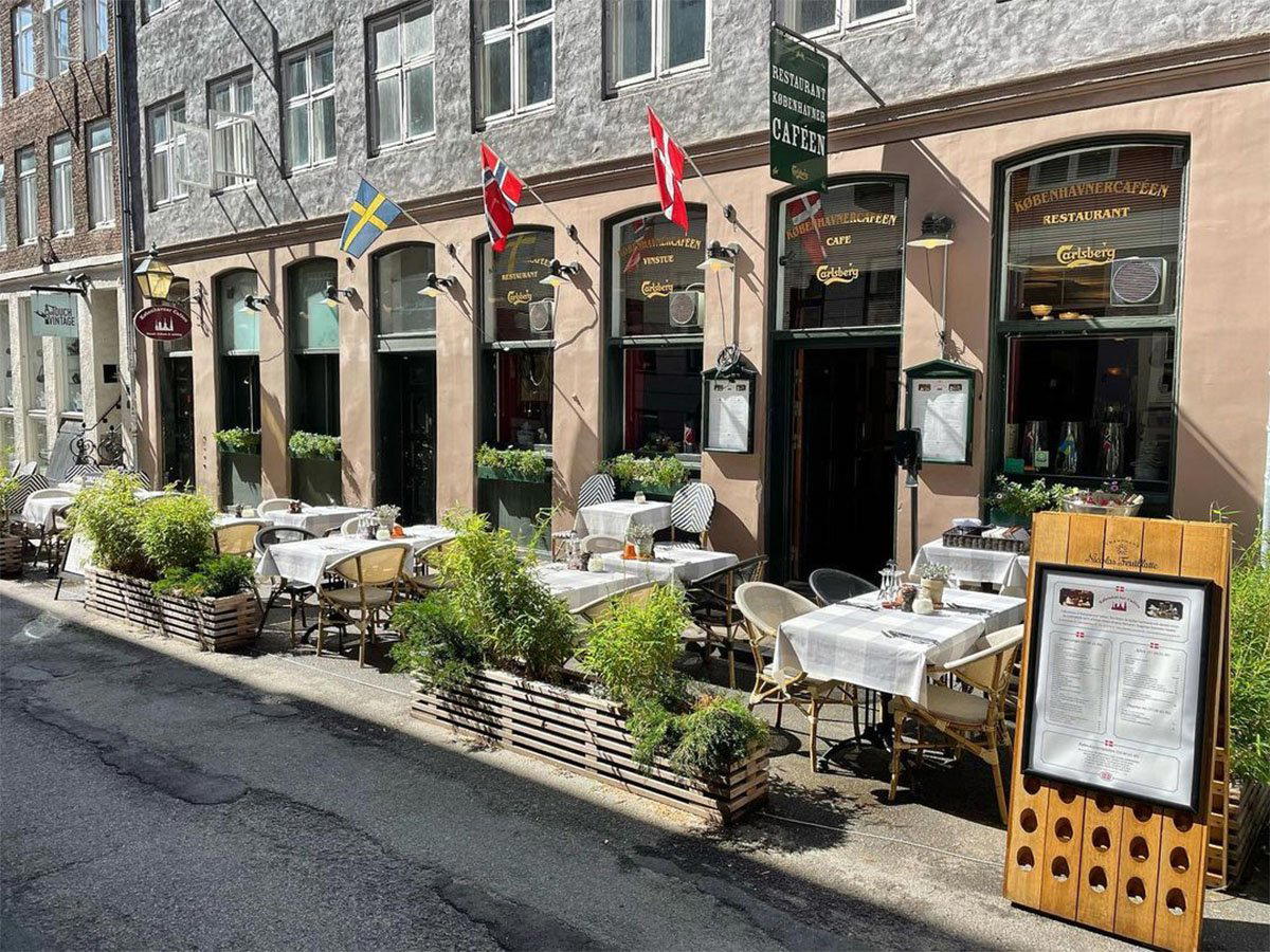 Københavner Cafeen restaurant in Copenhagen, Denmark
