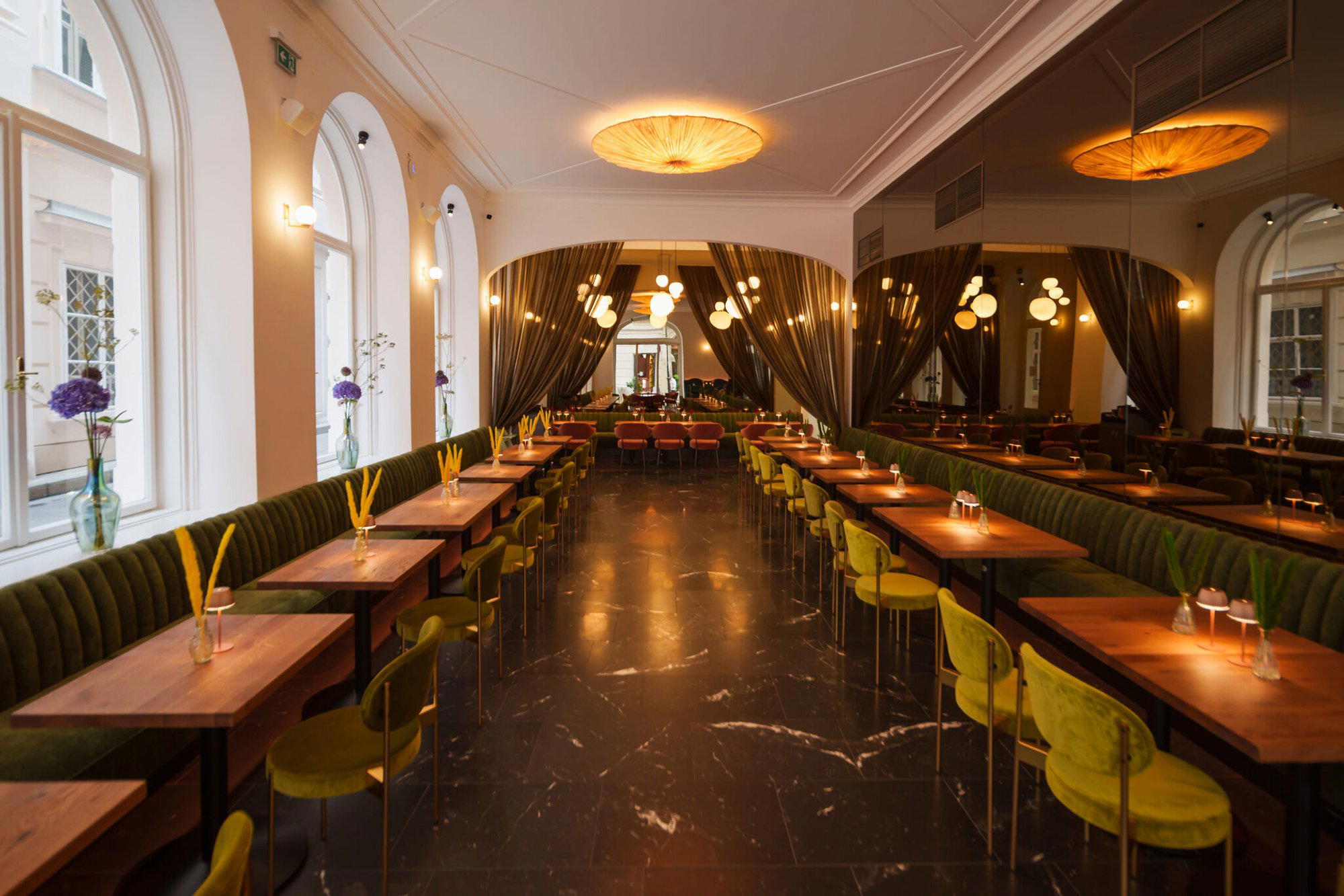 Verde restaurant in Vienna, Austria