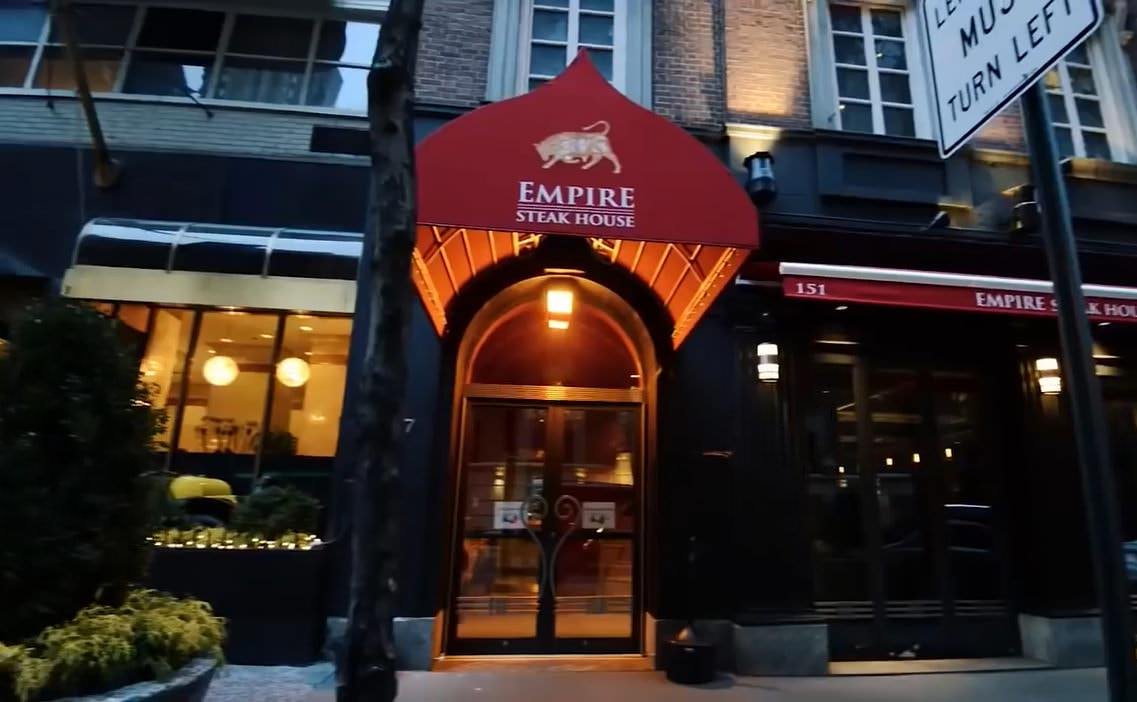 Empire Steak House restaurant in Tokyo, Japan
