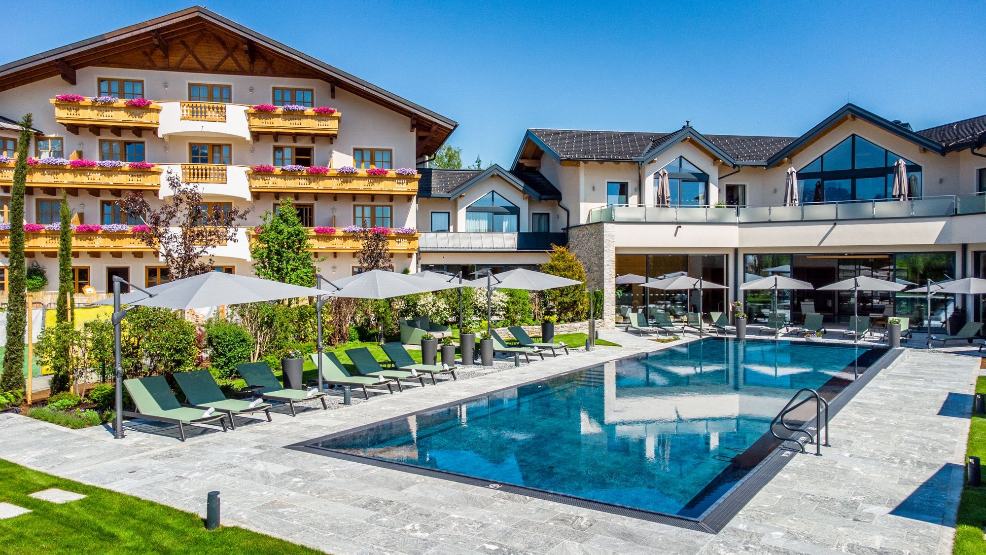 Gruenauerhof restaurant in Wals Siezenheim, Austria