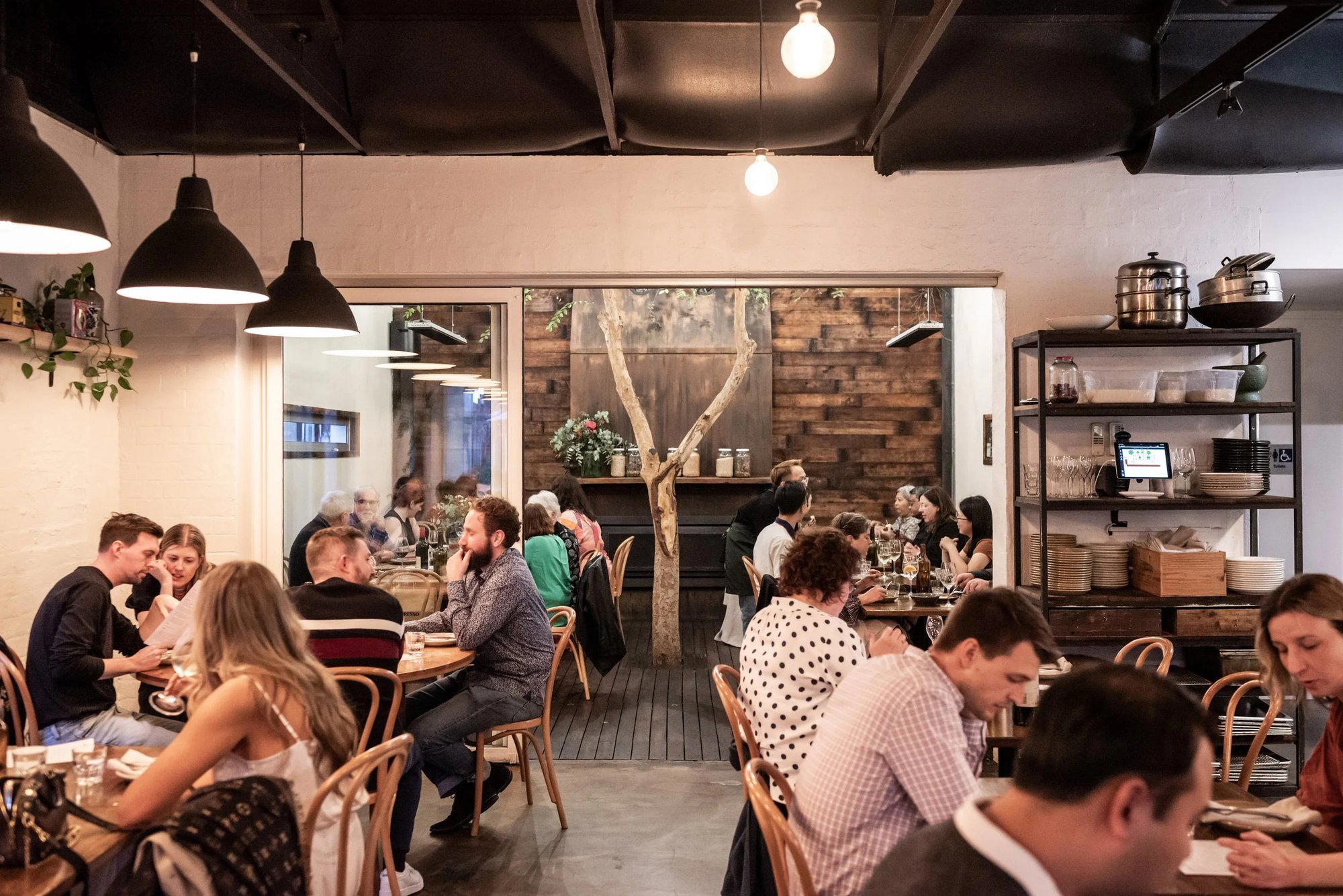 Herringbone restaurant in Adelaide, Australia