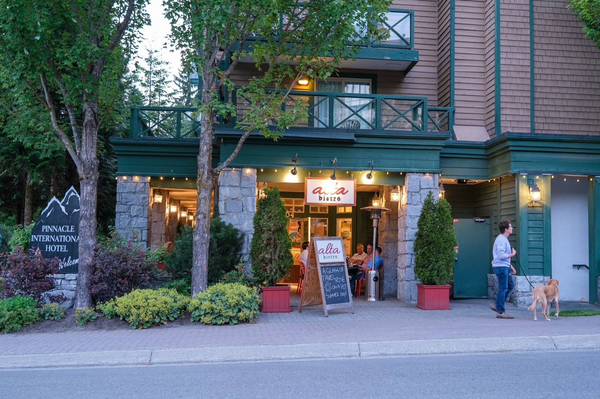 Alta Bistro restaurant in Whistler, Canada