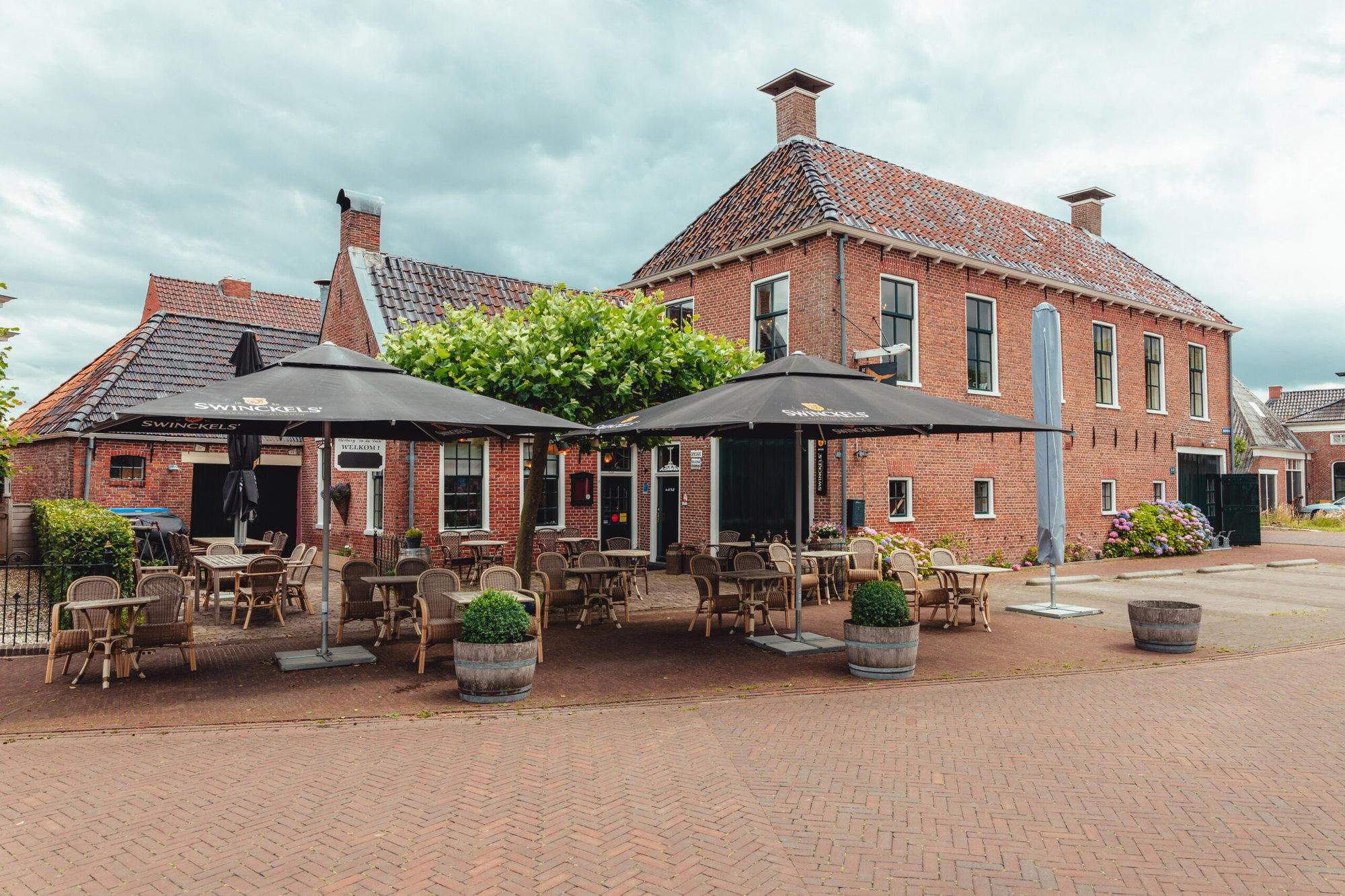 Herberg In De Valk restaurant in Middelstum, Netherlands