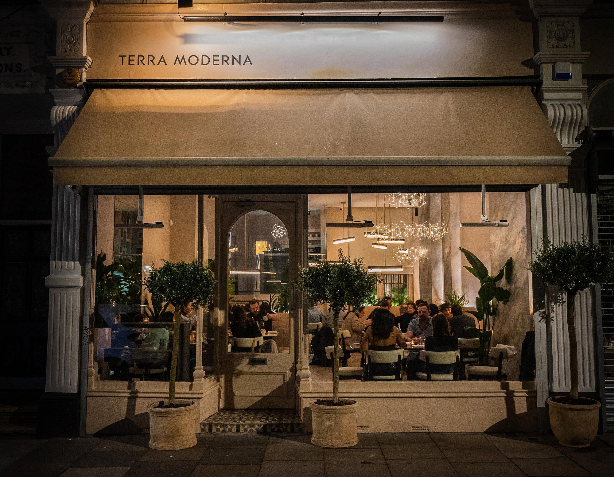Terra Moderna restaurant in London, United Kingdom