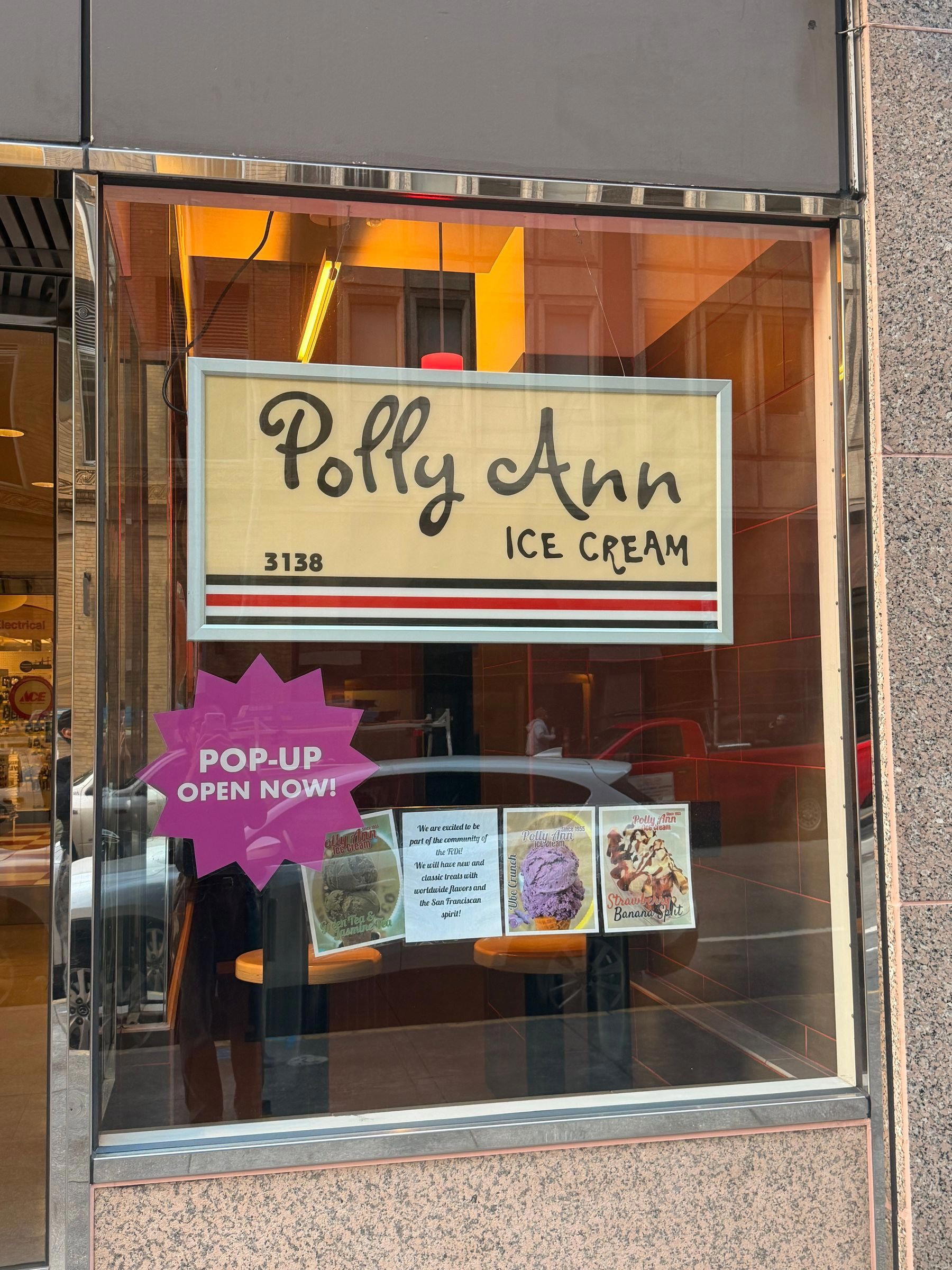 Polly Ann Ice Cream restaurant in San Francisco, United States