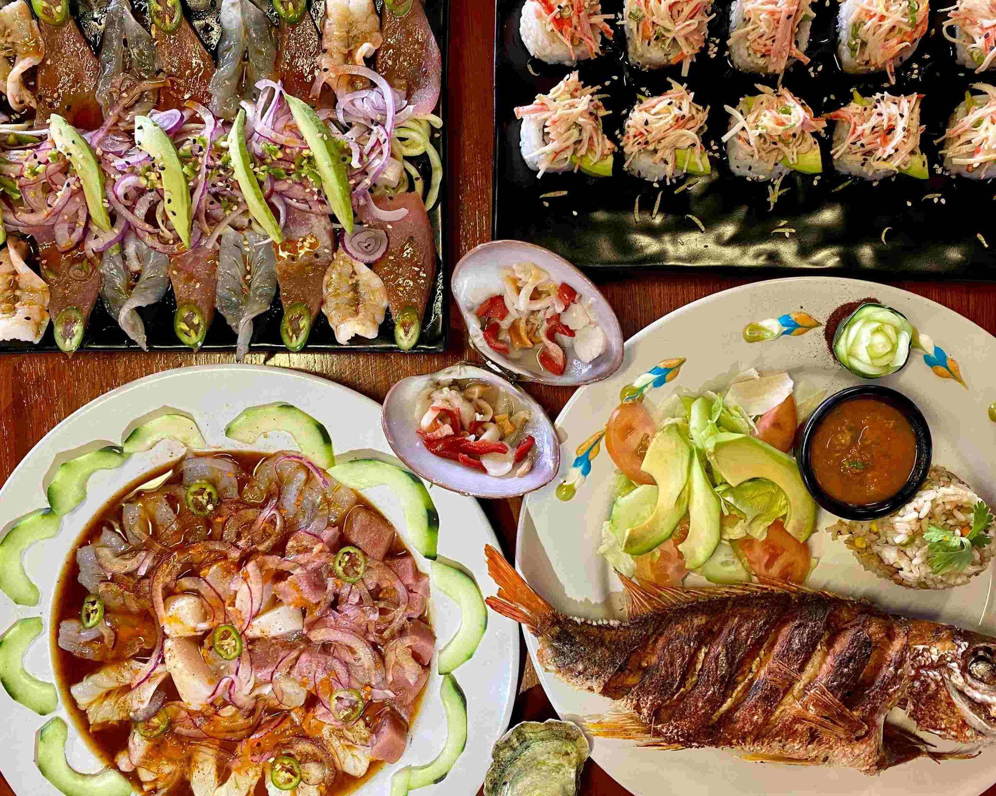 Mariscos Guasave restaurant in Cabo San Lucas, Mexico