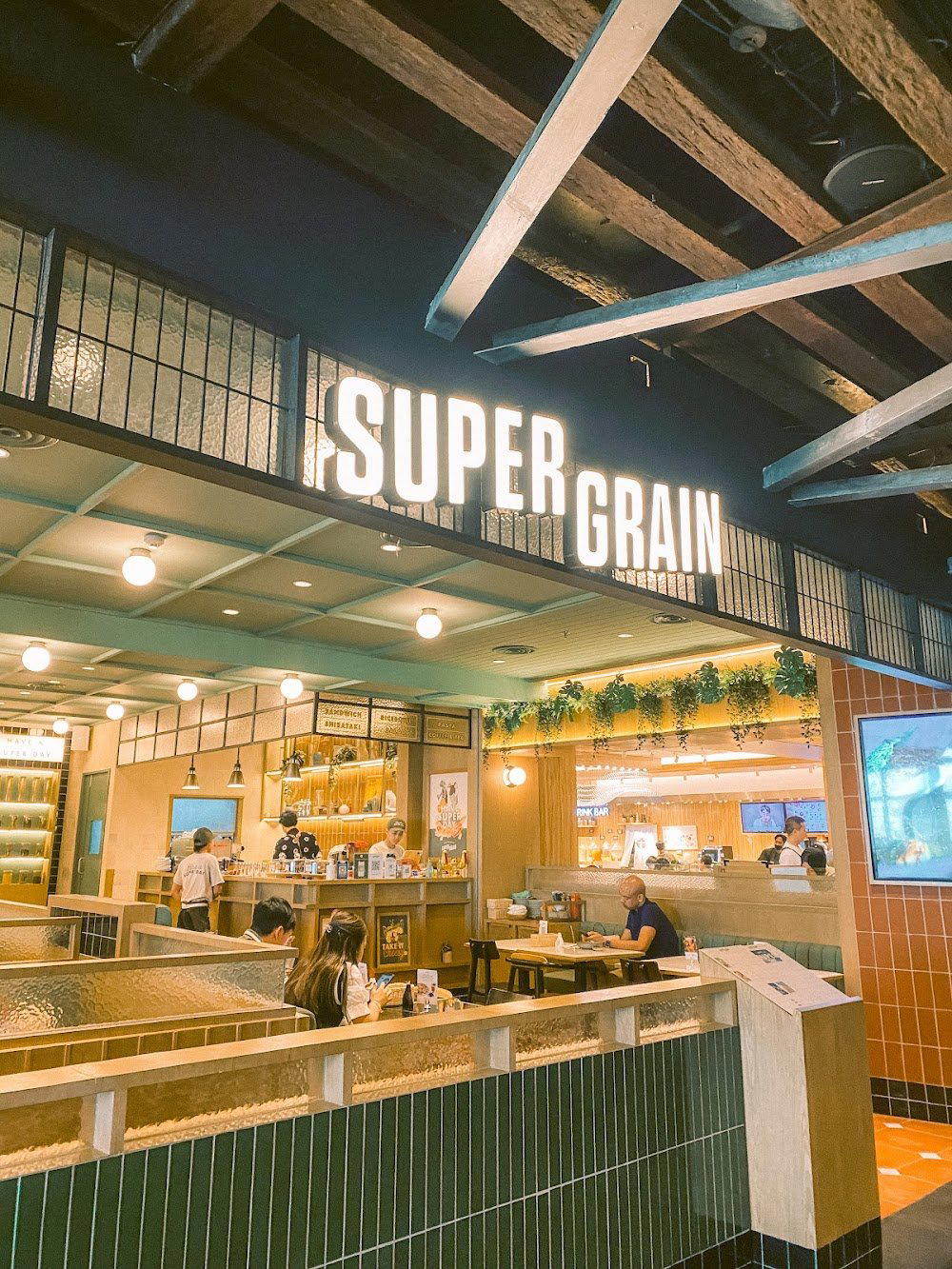 Super Grain restaurant in Menteng, Indonesia