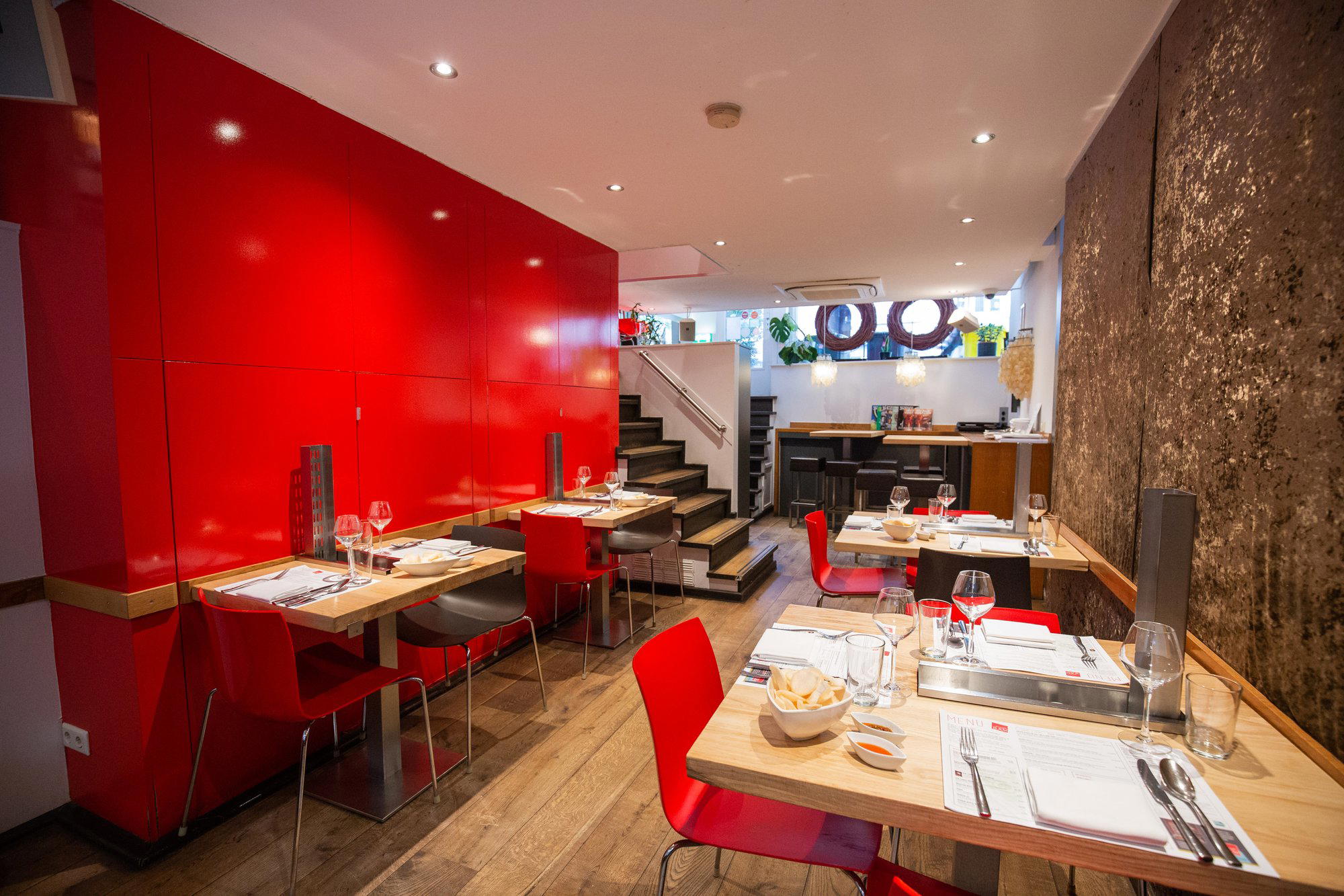Blauw restaurant in Amsterdam, Netherlands
