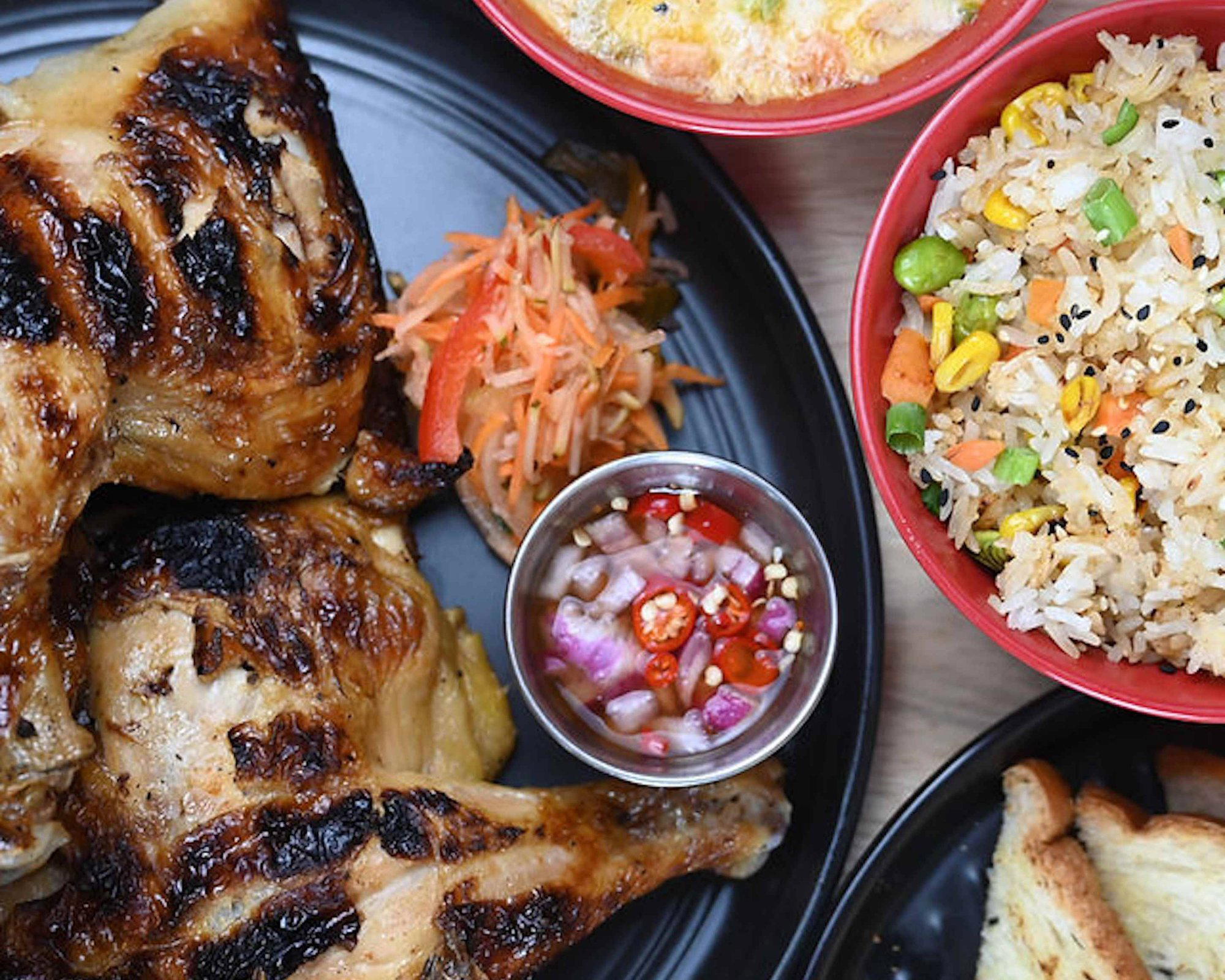 Darwin's Charcoal BBQ Chicken restaurant in Calgary