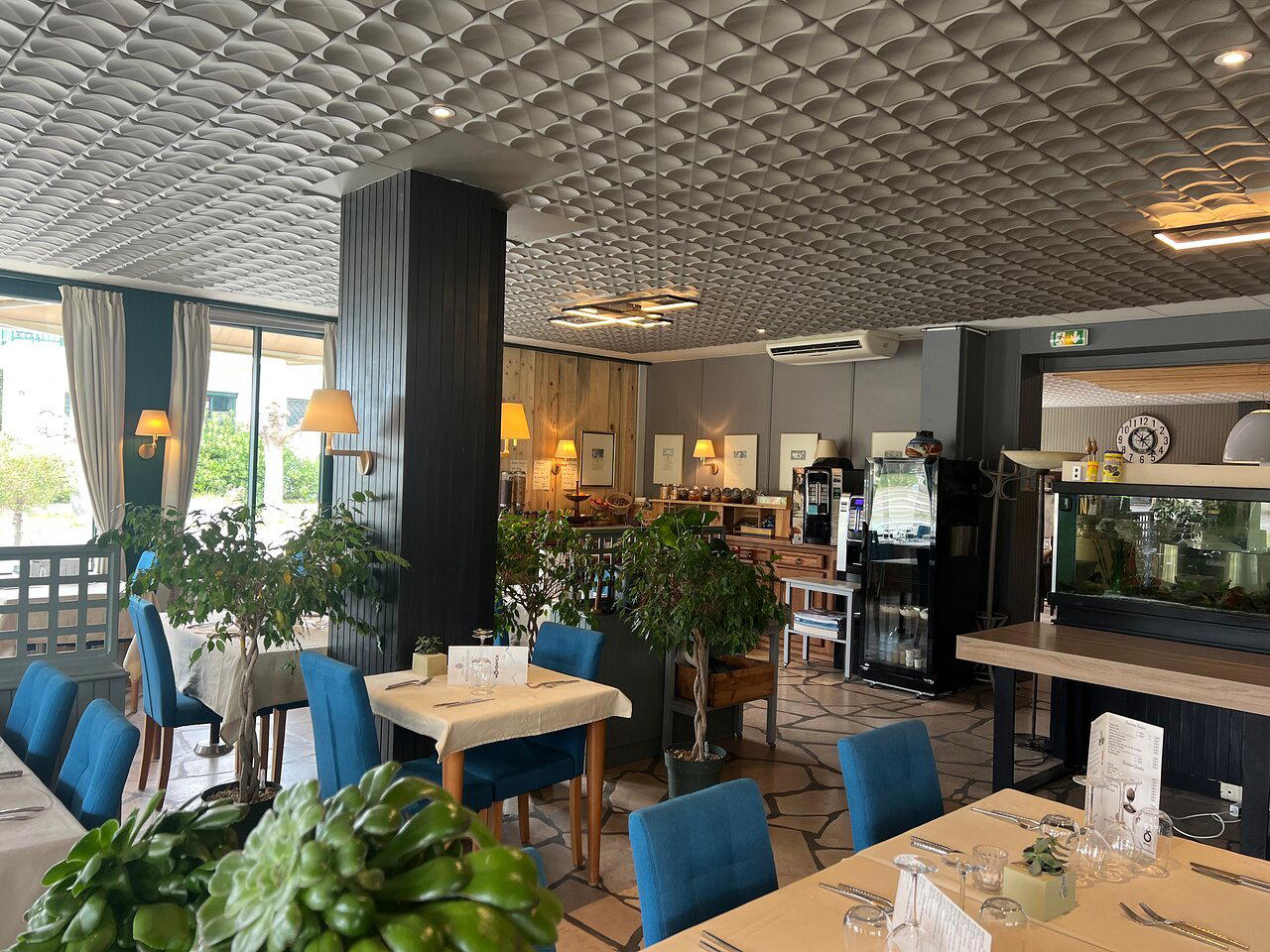 Les Pins restaurant in Soulac Sur Mer, France
