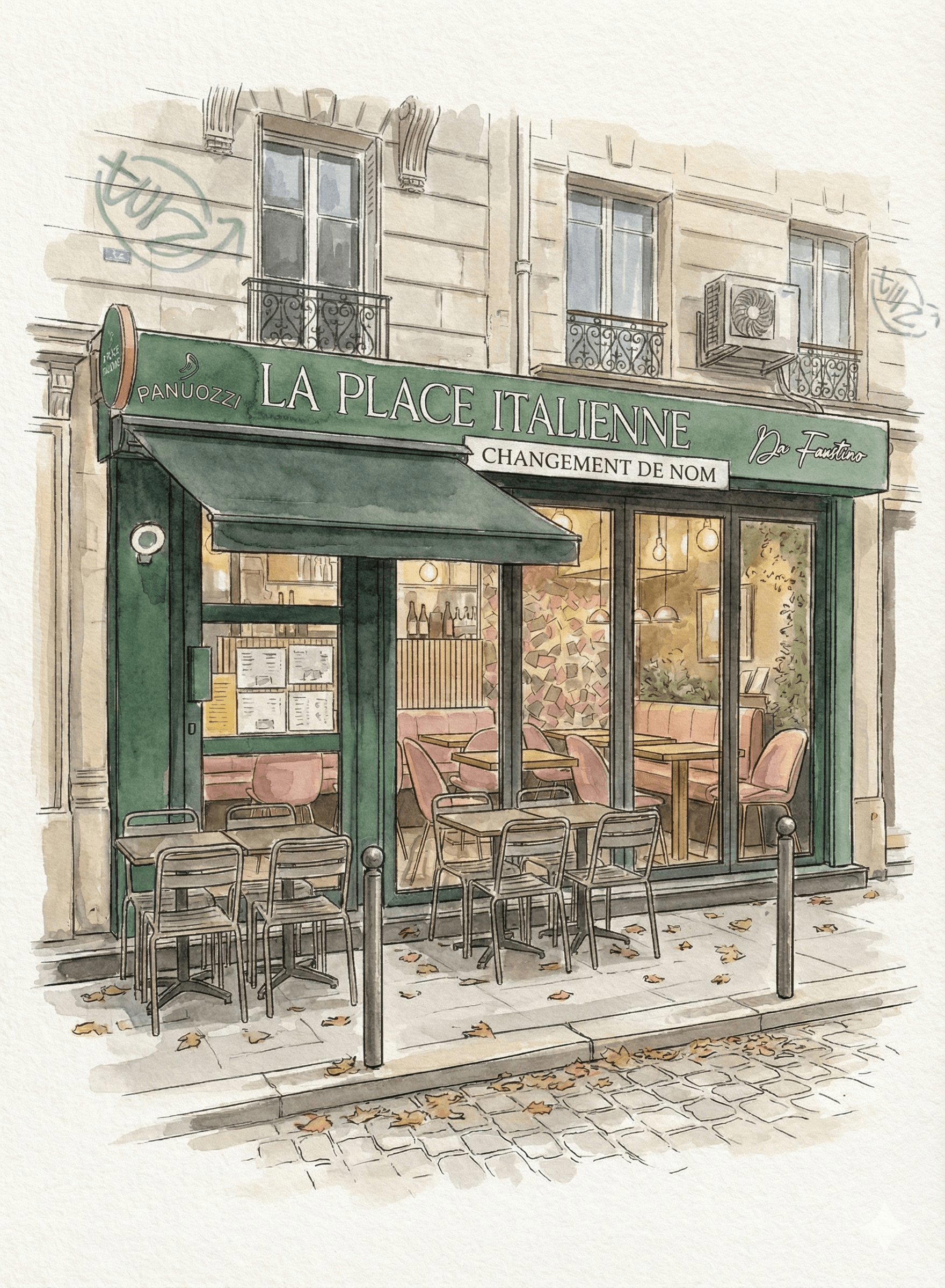 La Place Italienne - Paris 15 restaurant in Paris, France