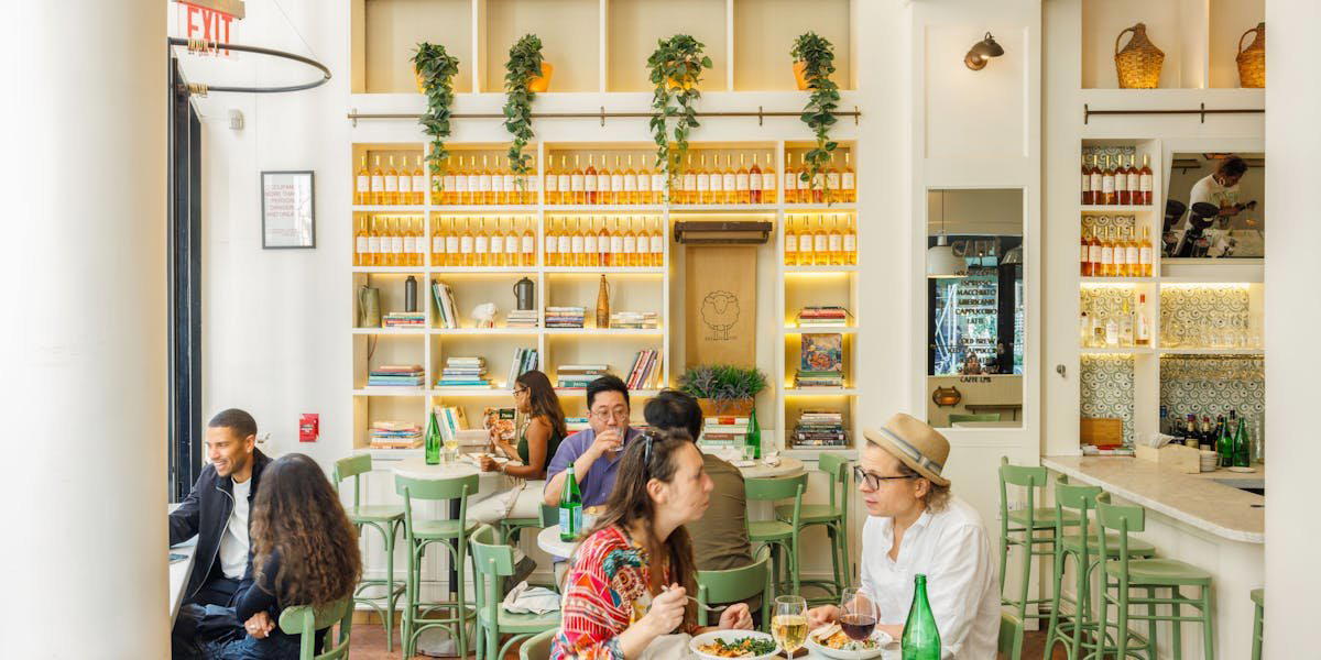 La Pecora Bianca restaurant in New York City, United States