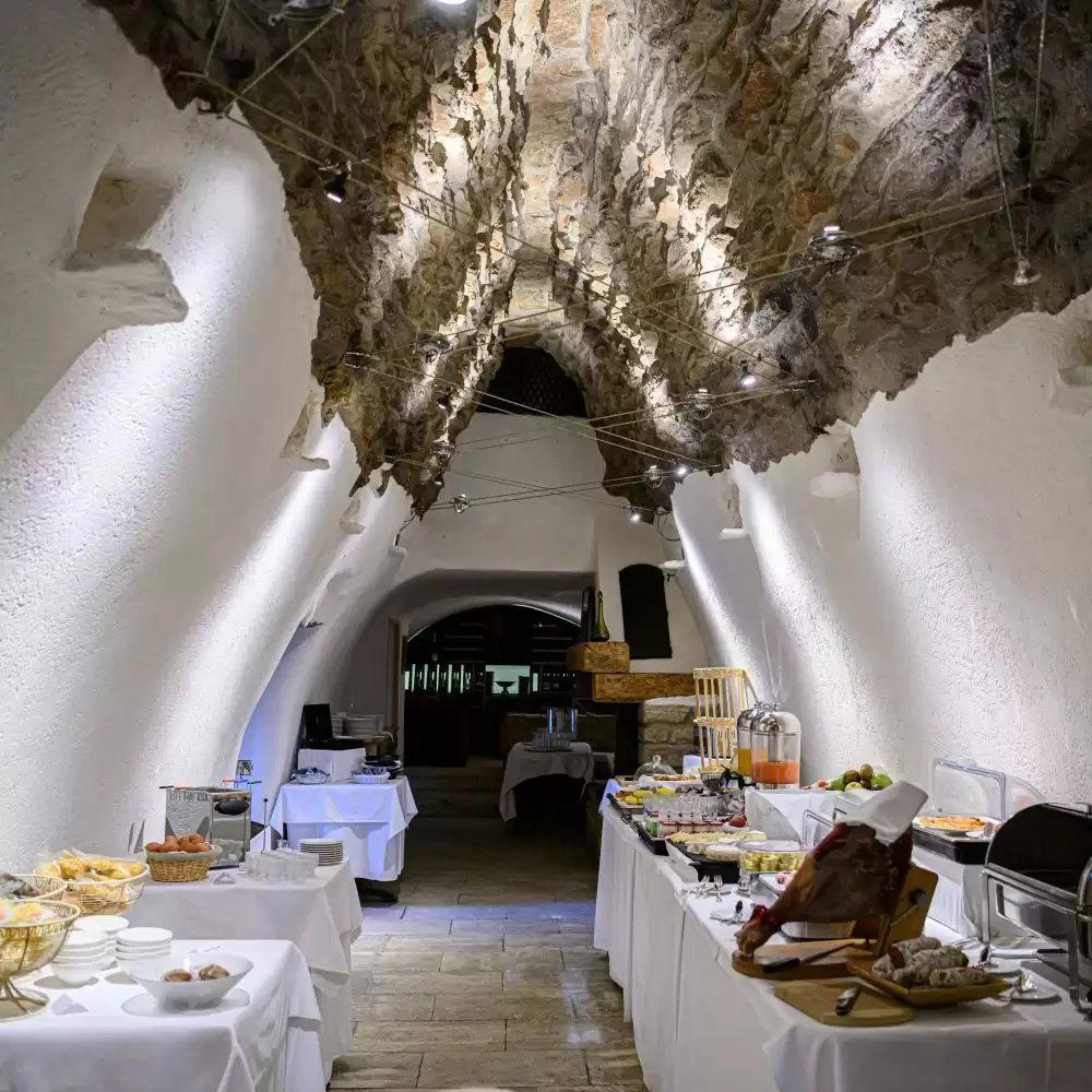 Les Bories restaurant in Gordes, France
