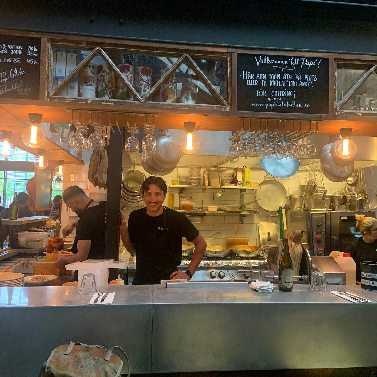 Papi restaurant in Malmö, Sweden