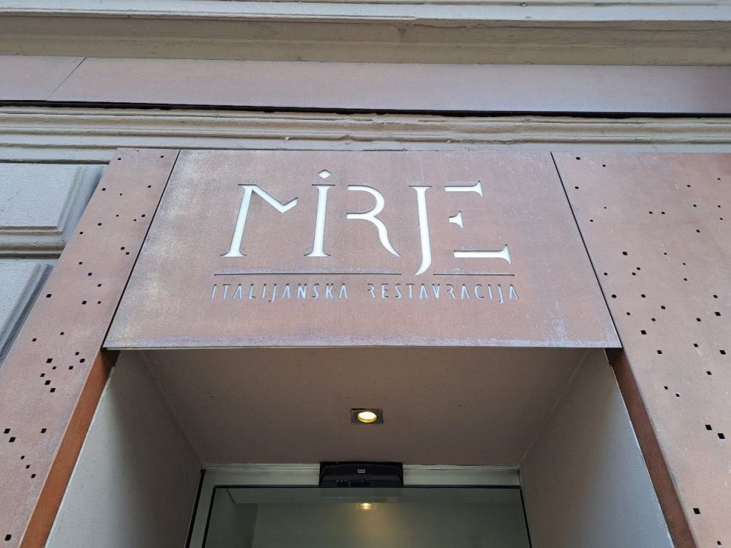 Italian restaurant Mirje, Restaurant in Ljubljana