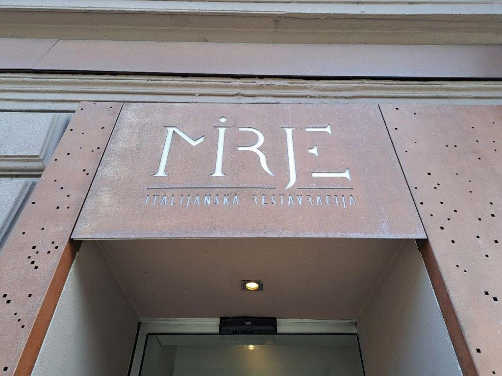 Italian restaurant Mirje restaurant in Ljubljana, Slovenia