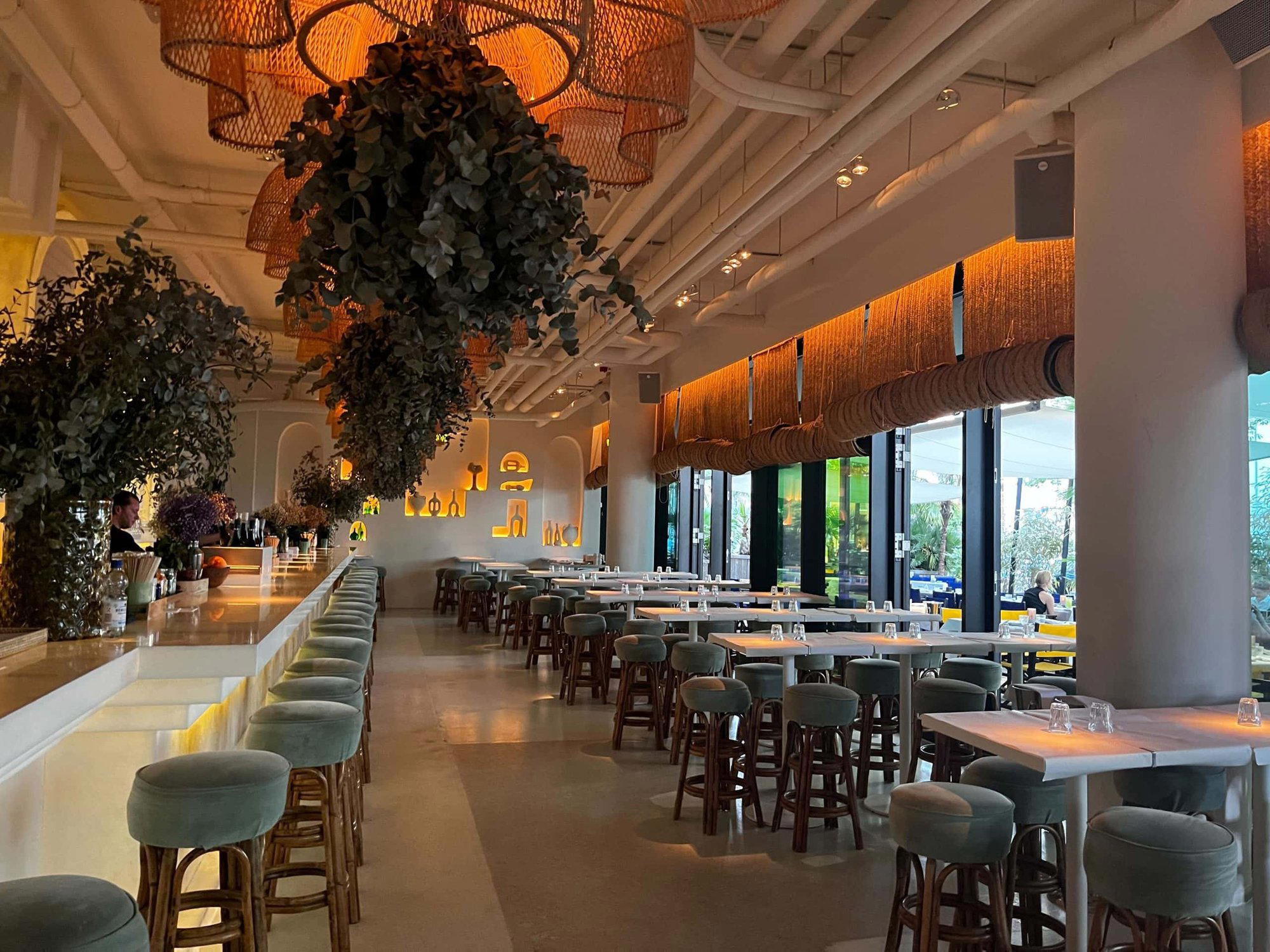 The Paradise Now restaurant in Düsseldorf, Germany
