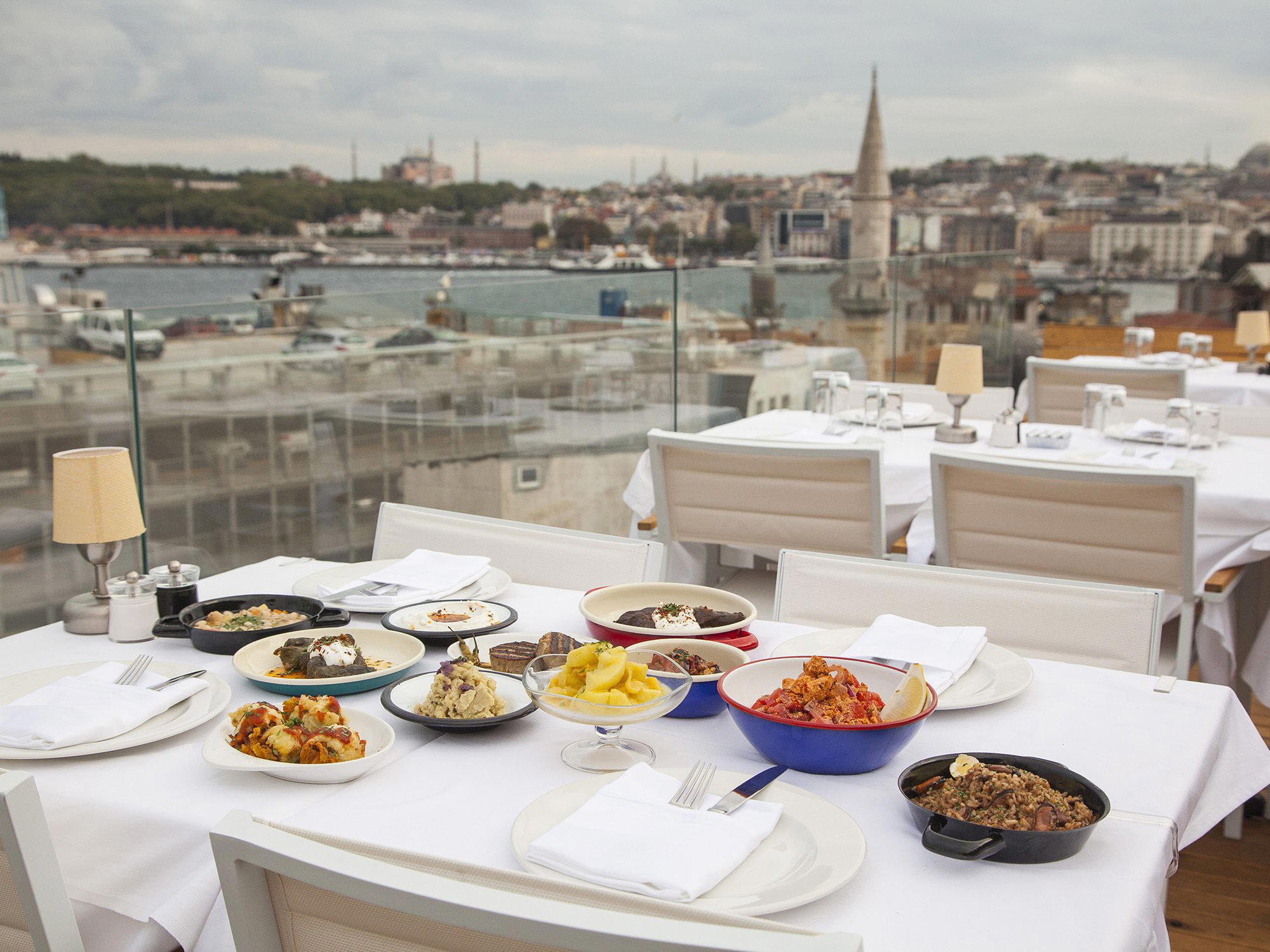 Mükellef Karakoy restaurant in Istanbul, Turkey