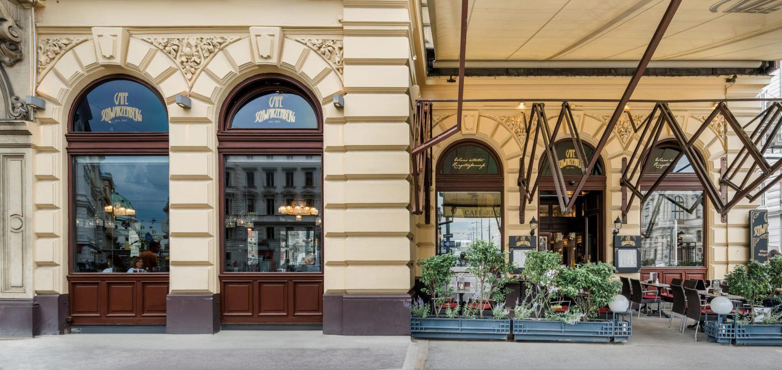 Café Schwarzenberg restaurant in Vienna, Austria