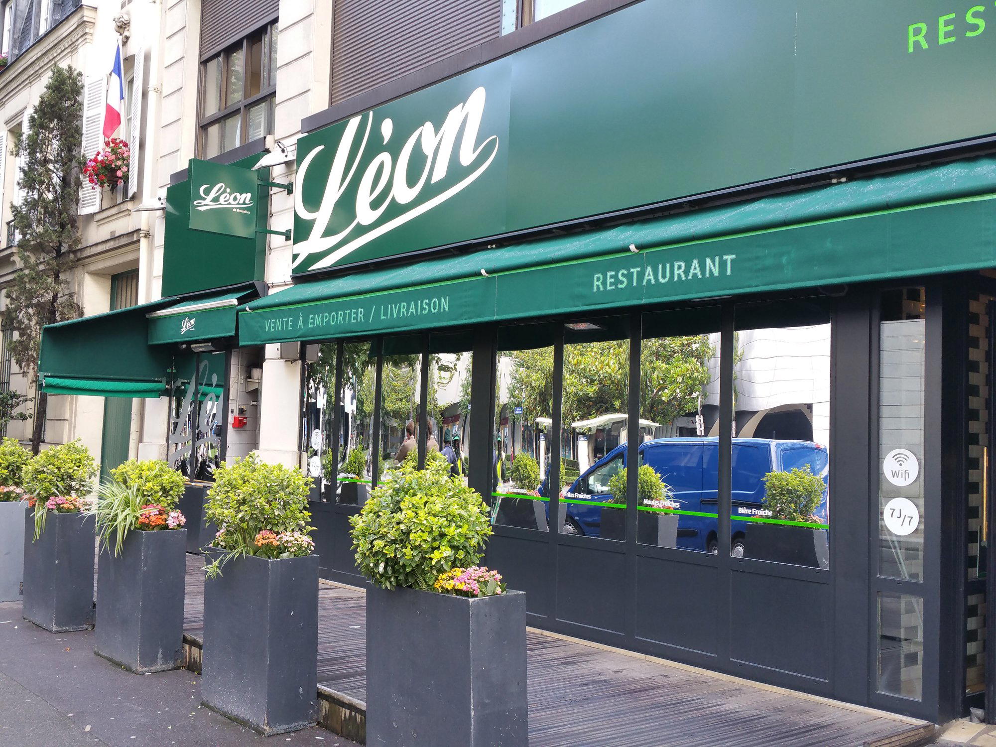 Chez Léon restaurant in Paris, France