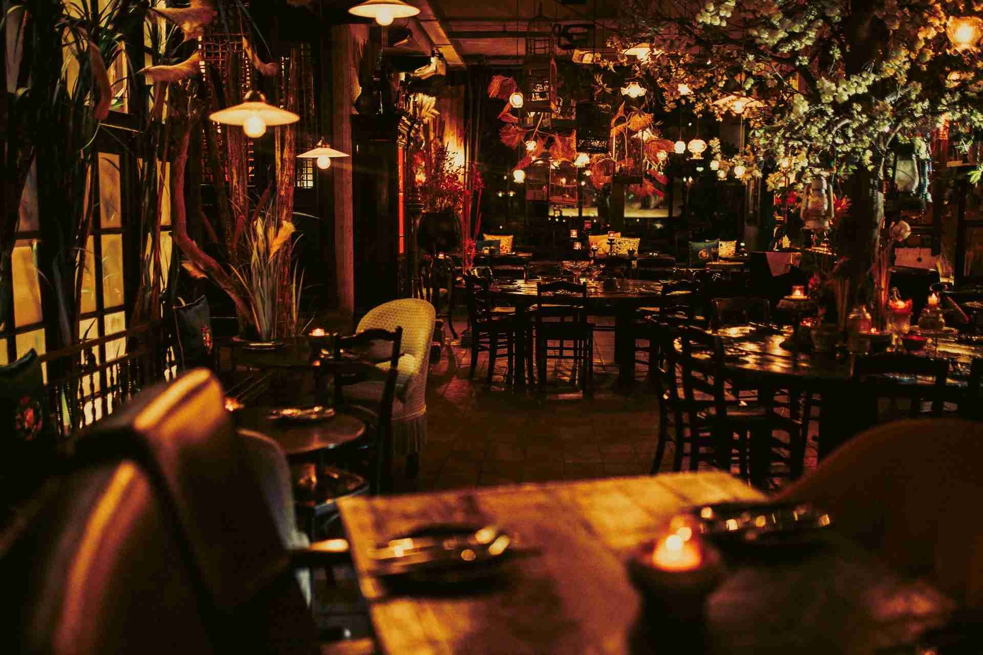 Little V restaurant in Rotterdam, Netherlands