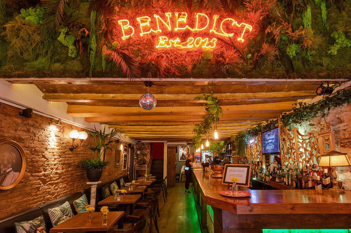 The Benedict Bcn restaurant in Barcelona, Spain