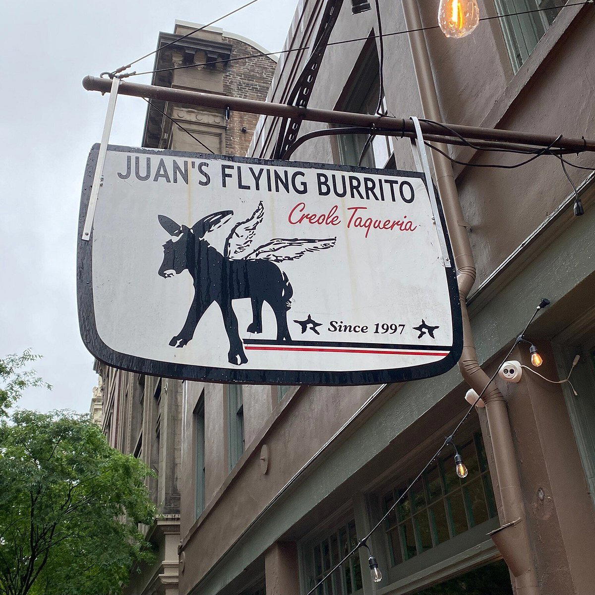 Juan's Flying Burrito restaurant in New Orleans, United States