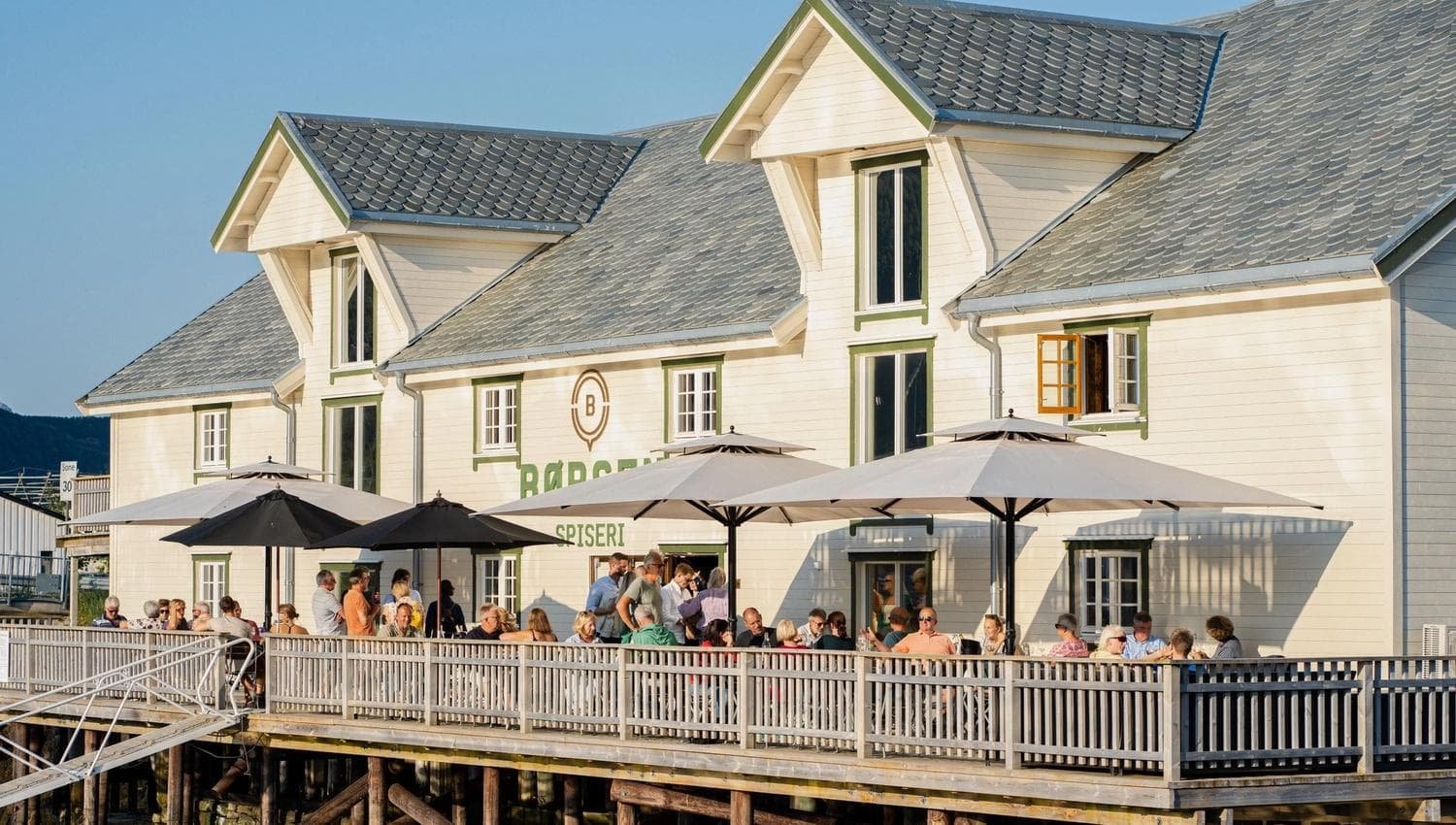 Børsen Spiseri restaurant in Svolv R, Norway